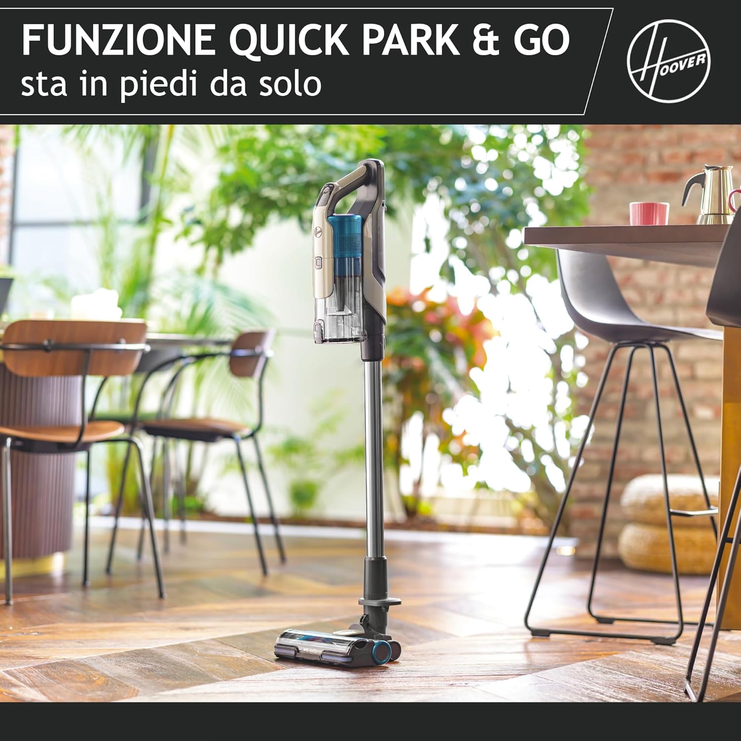 Hoover Aspirapolvere Senza Fili PET, Blu - immagine 8