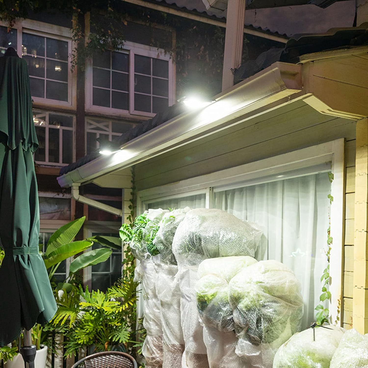 Marhynchus - Luce Solare 72 LED con USB, Bianca - immagine 8