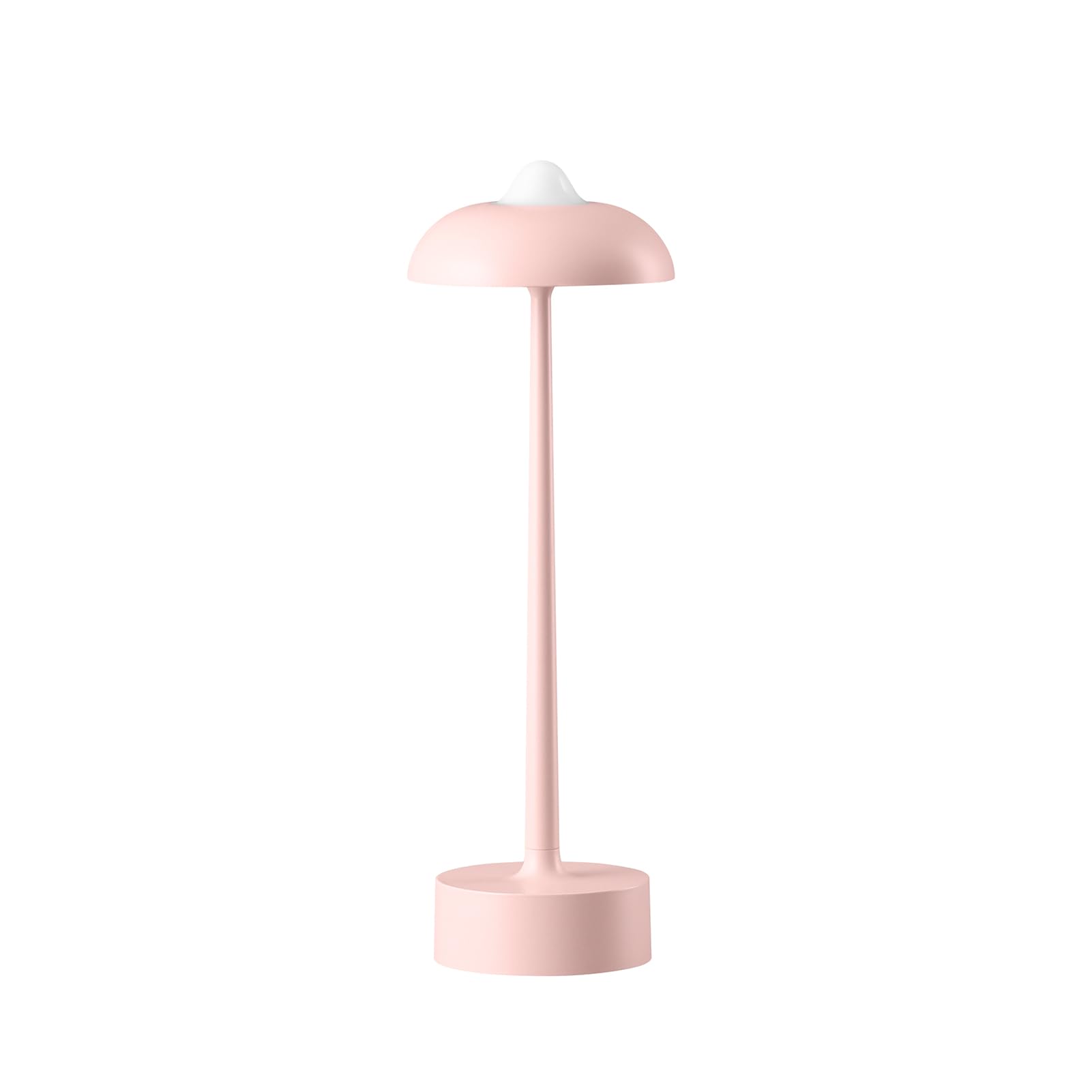 DAWALIGHT Lampada da Tavolo Senza Fili 3 Colori LED, Rosa