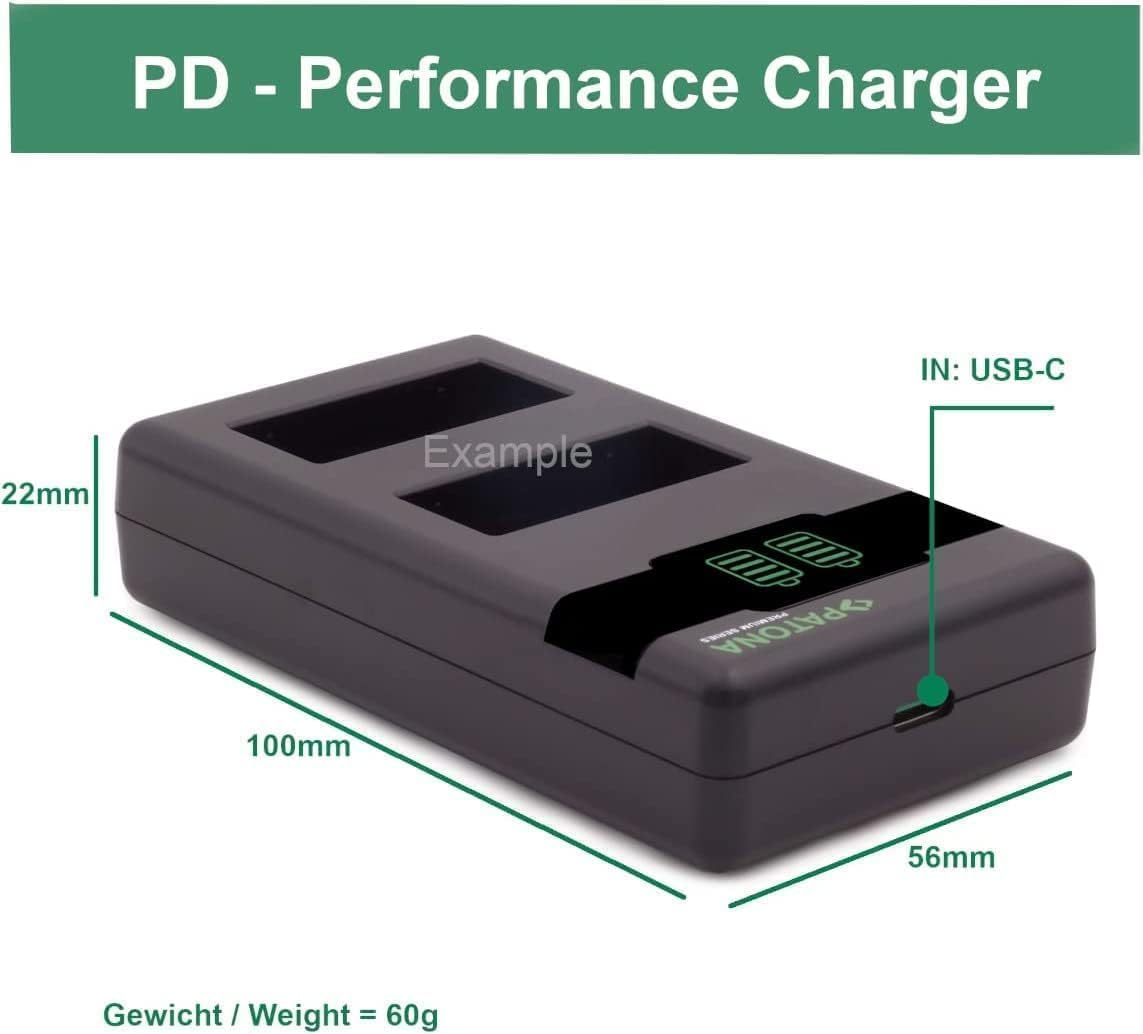 Baxxtar MaxProtect LP-E6NH - 2 Batterie 2400 mAh - immagine 5