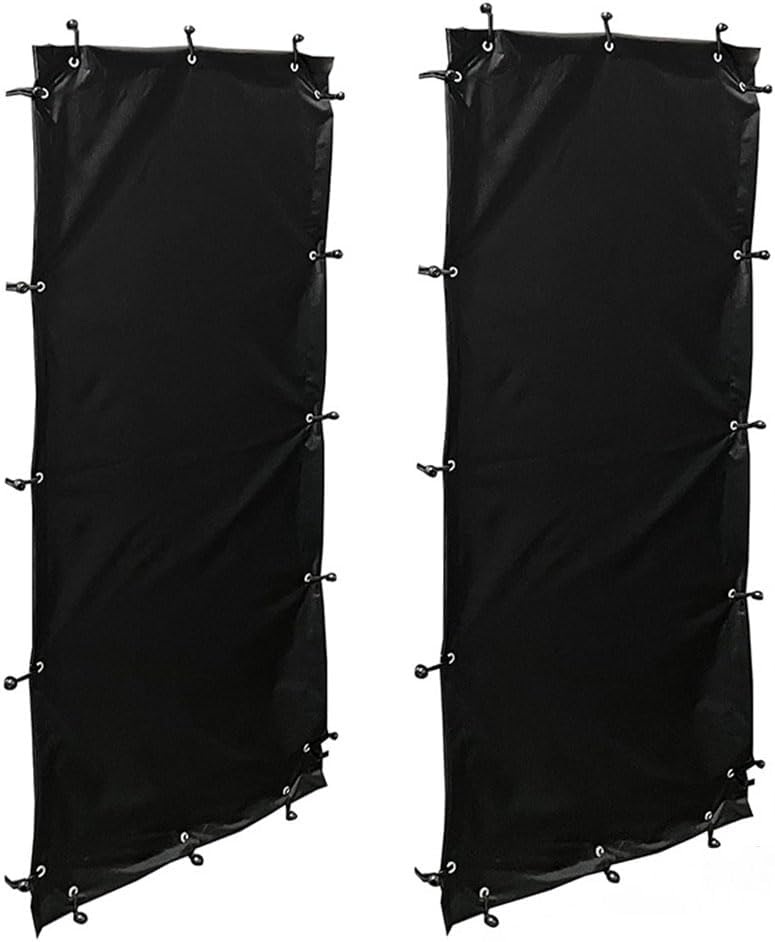 Coperchio per Legnaia 148x66cm Nero (2 pz) - immagine 1