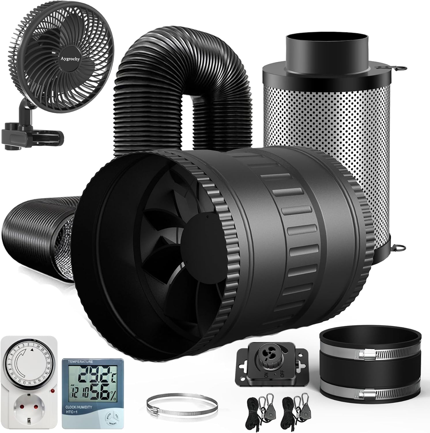 Brogachy 150mm Set di Ventilazione con Ventola 10W - immagine 1