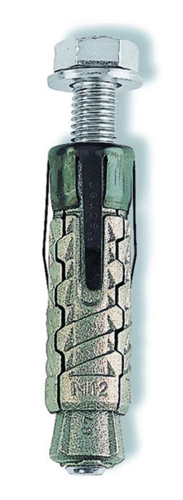 Tassello in ghisa GM 12 S con vite testa esagonale TE (20 Pz.)