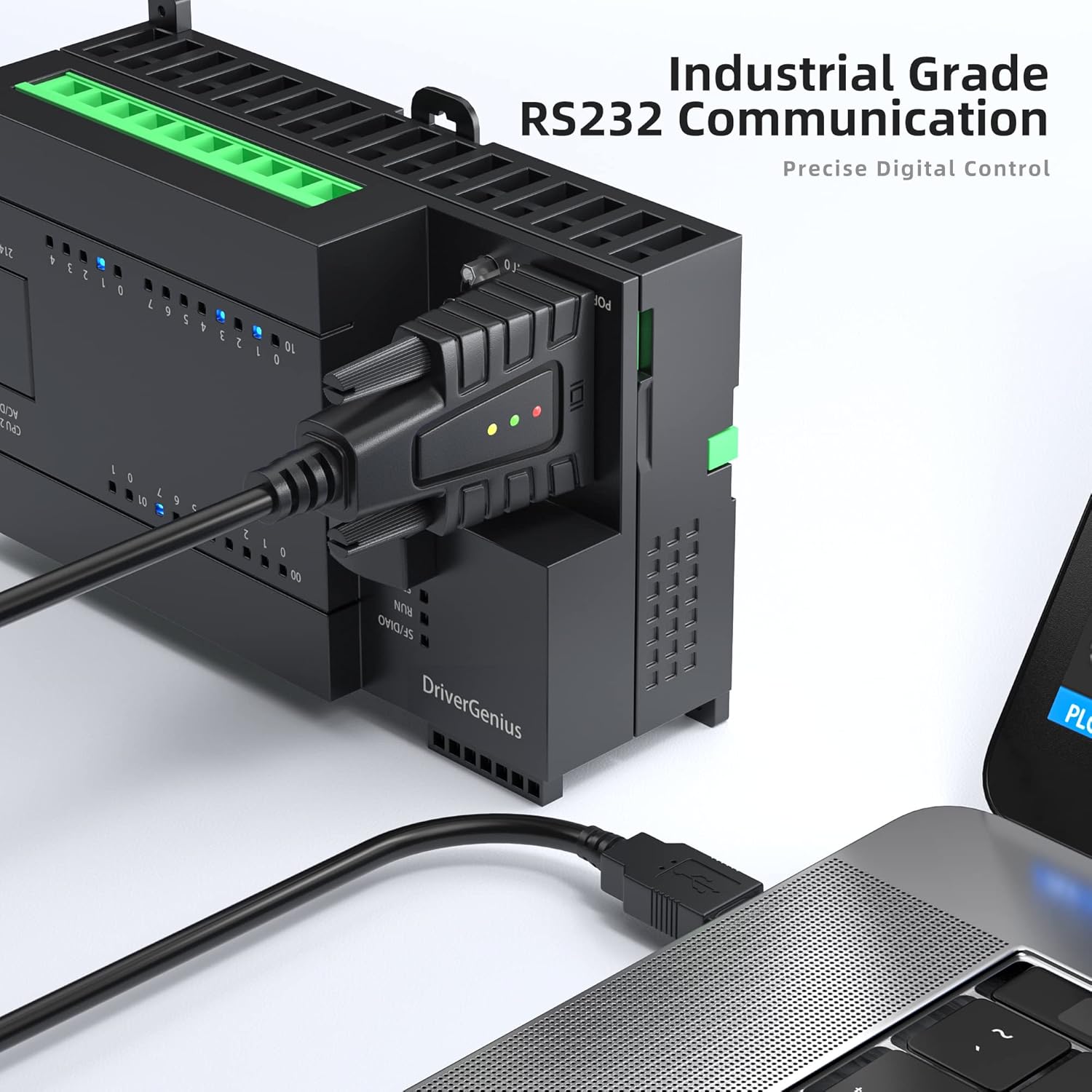 USB232A-B-A - Adattatore USB a Seriale/RS232 (DB9) - immagine 4