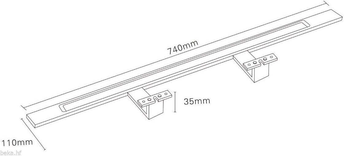 Lampada LED da Bagno per Specchio e Armadi - immagine 5