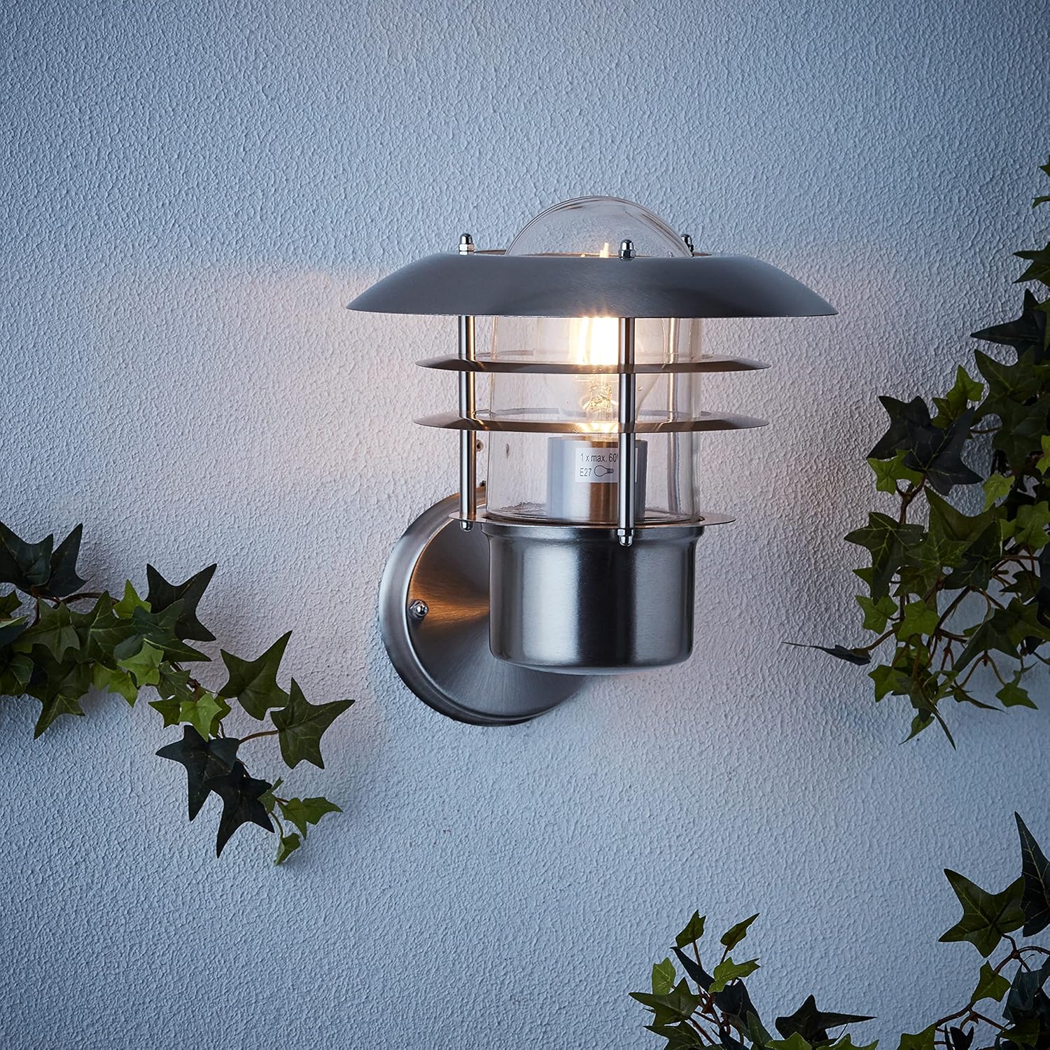 Brilliant Applique da Esterno Terrence in Acciaio Inox - immagine 2