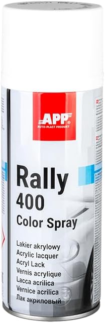 APP Rally 400 Color Spray - Vernice Bianco Opaco 400ml - immagine 1