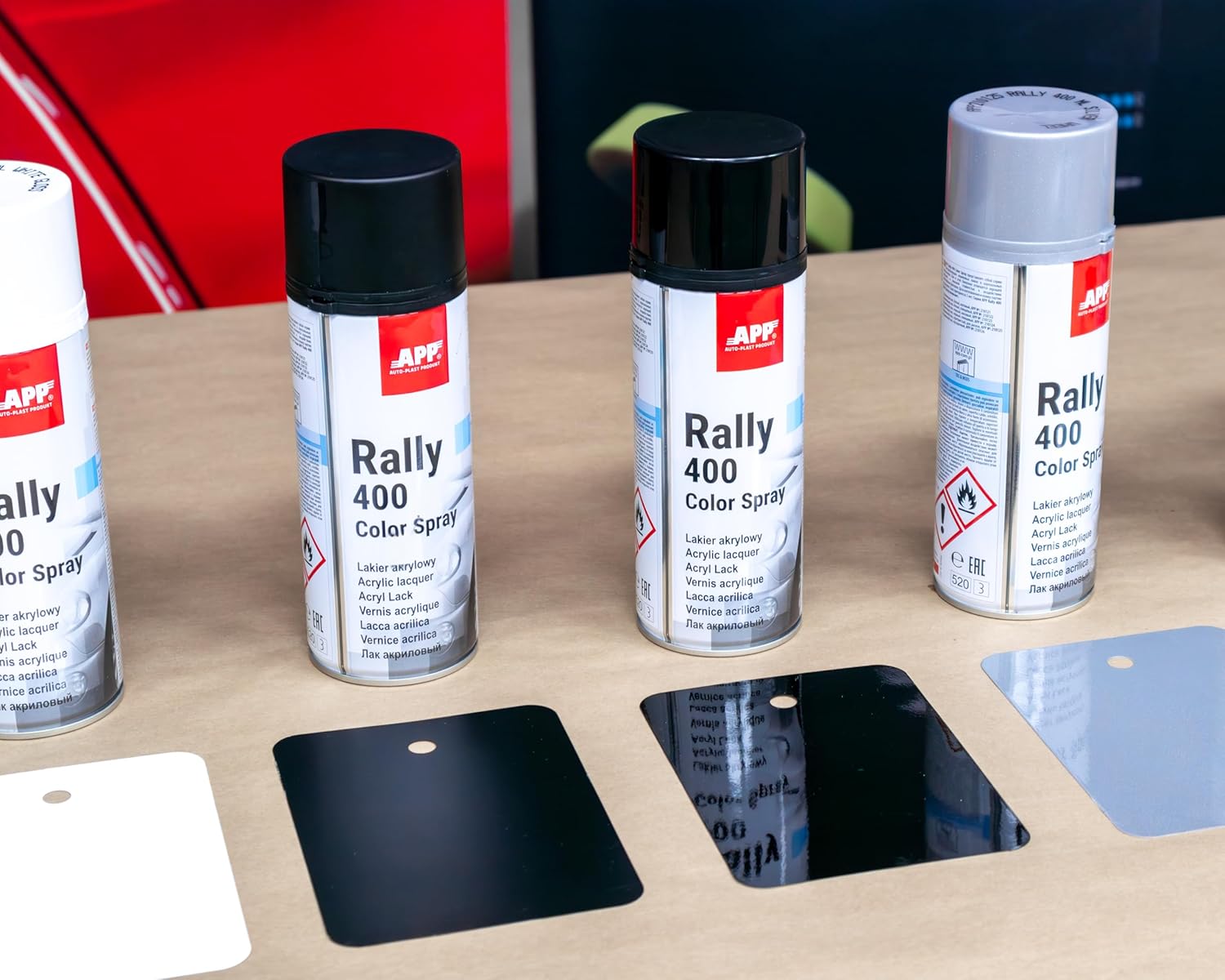 APP Rally 400 Color Spray - Vernice Bianco Opaco 400ml - immagine 2