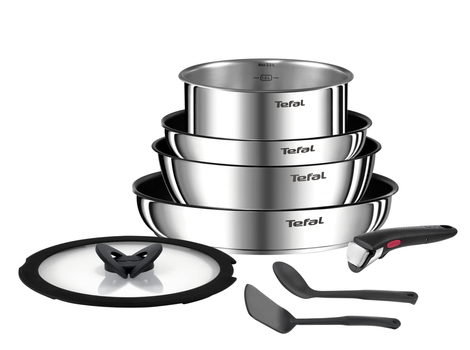 Tefal Ingenio Emotion L8979804 - Set 8 Pentole Induzione