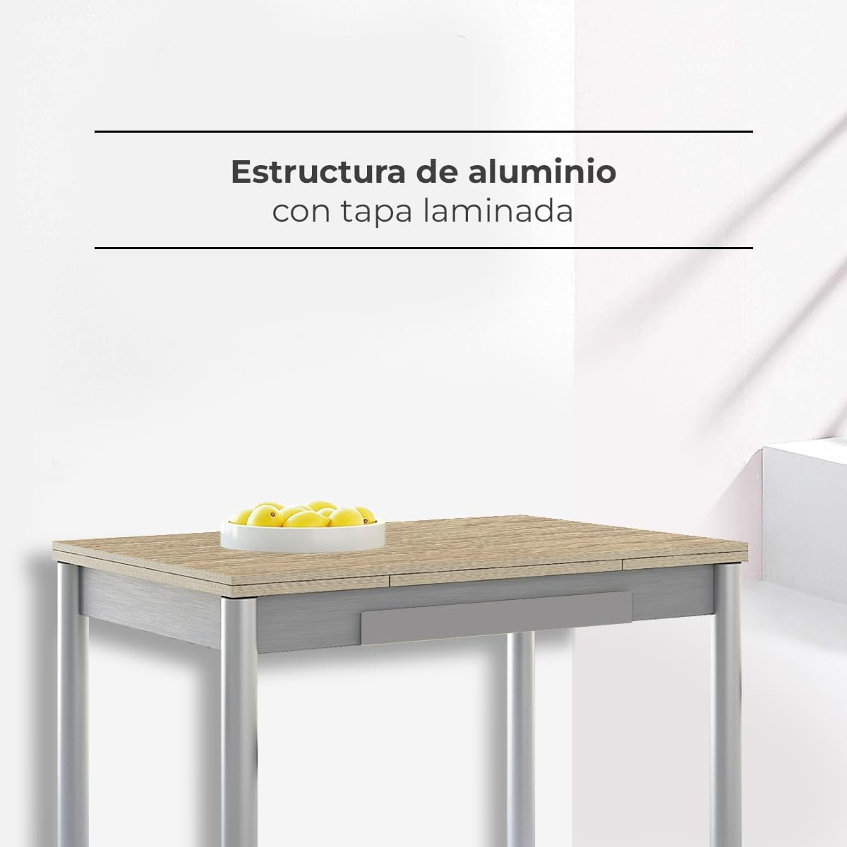 Astimesa Tavolo Cucina Estensibile Rovere Chiaro - immagine 3