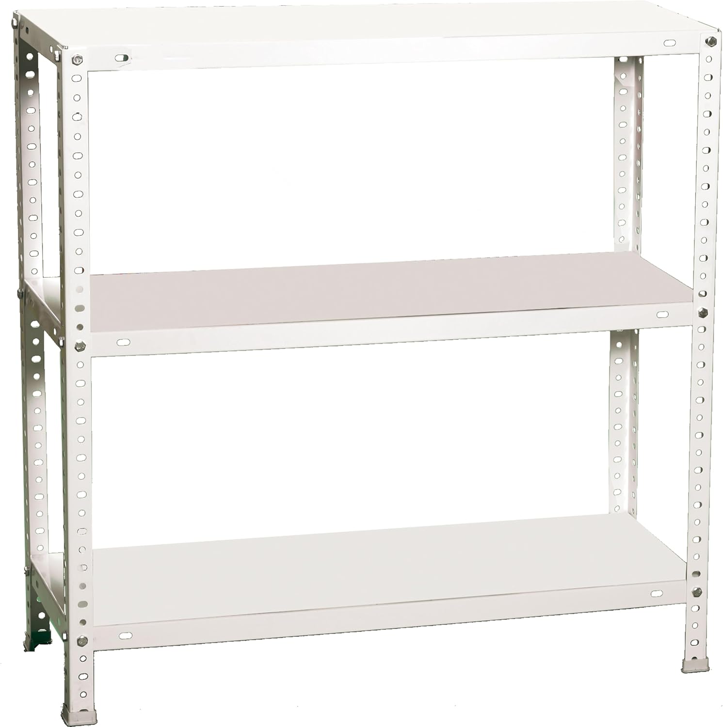 Simon Rack Scaffale Metallo Garage 3 Ripiani, Bianco - immagine 1