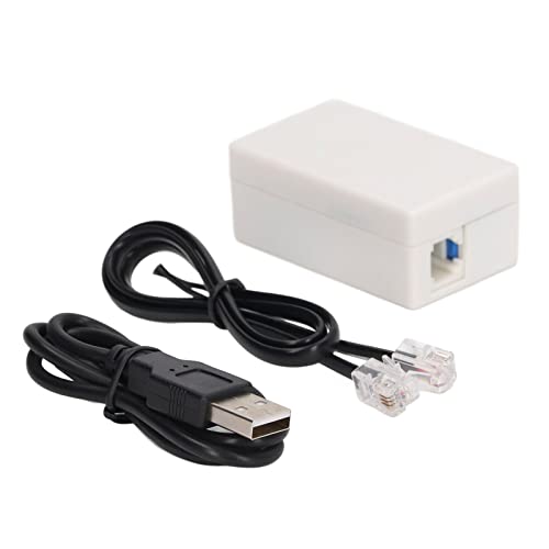 TELREC01 Registratore Telefonico Linea Fissa, Bianco