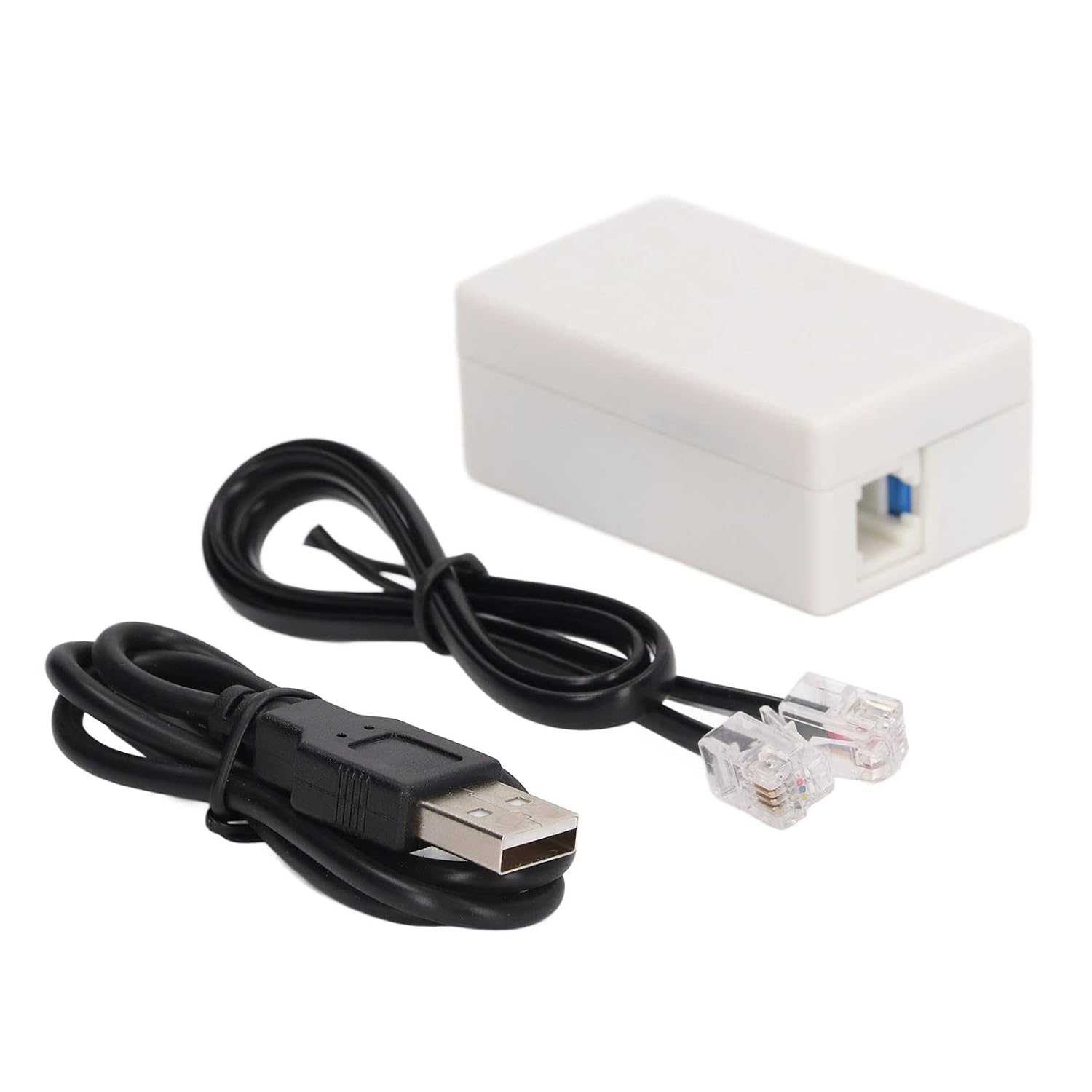 TELREC01 Registratore Telefonico Linea Fissa, Bianco - immagine 1