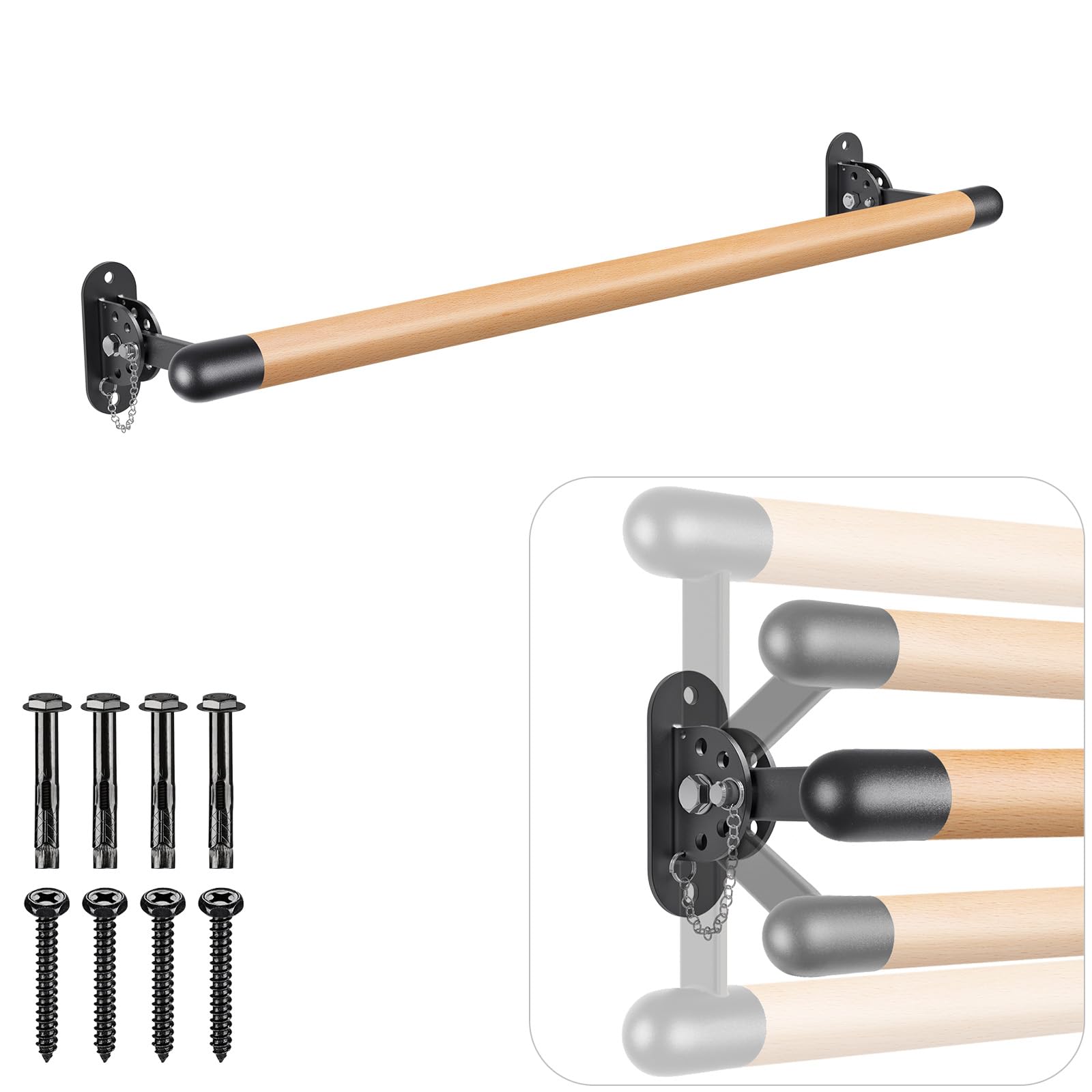 BeneLabel Sbarra da Danza Regolabile 0,9-2,5m