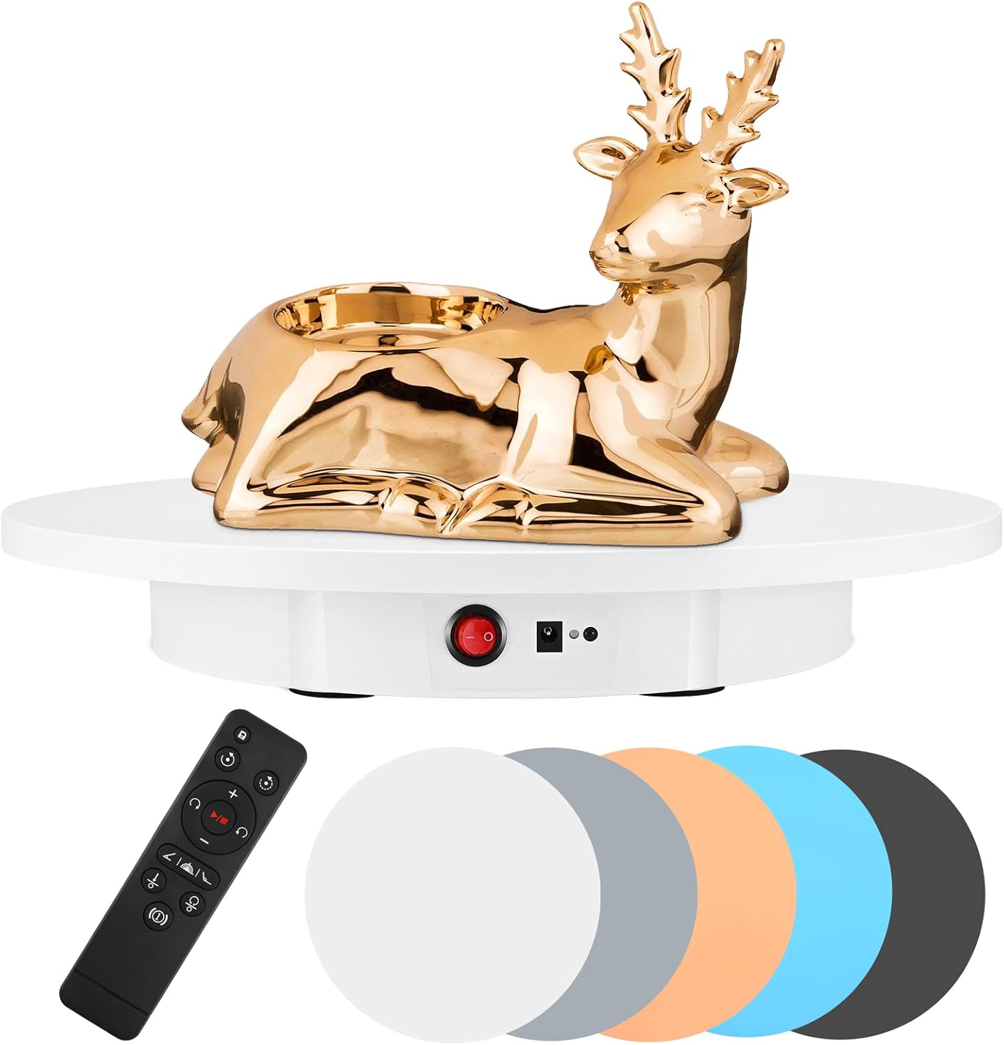 Aomdom Piatto Girevole Elettrico 100KG 42CM