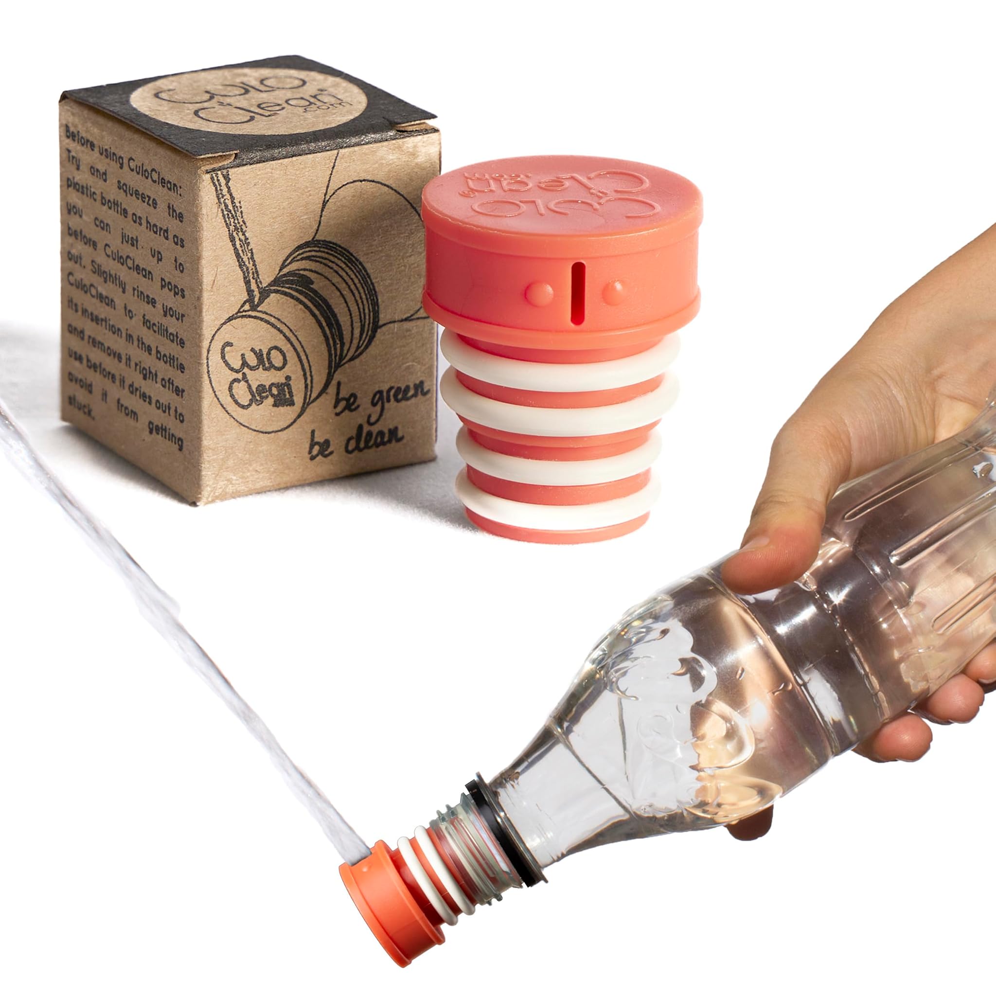 CuloClean Bidet Portatile da Viaggio - Corallo