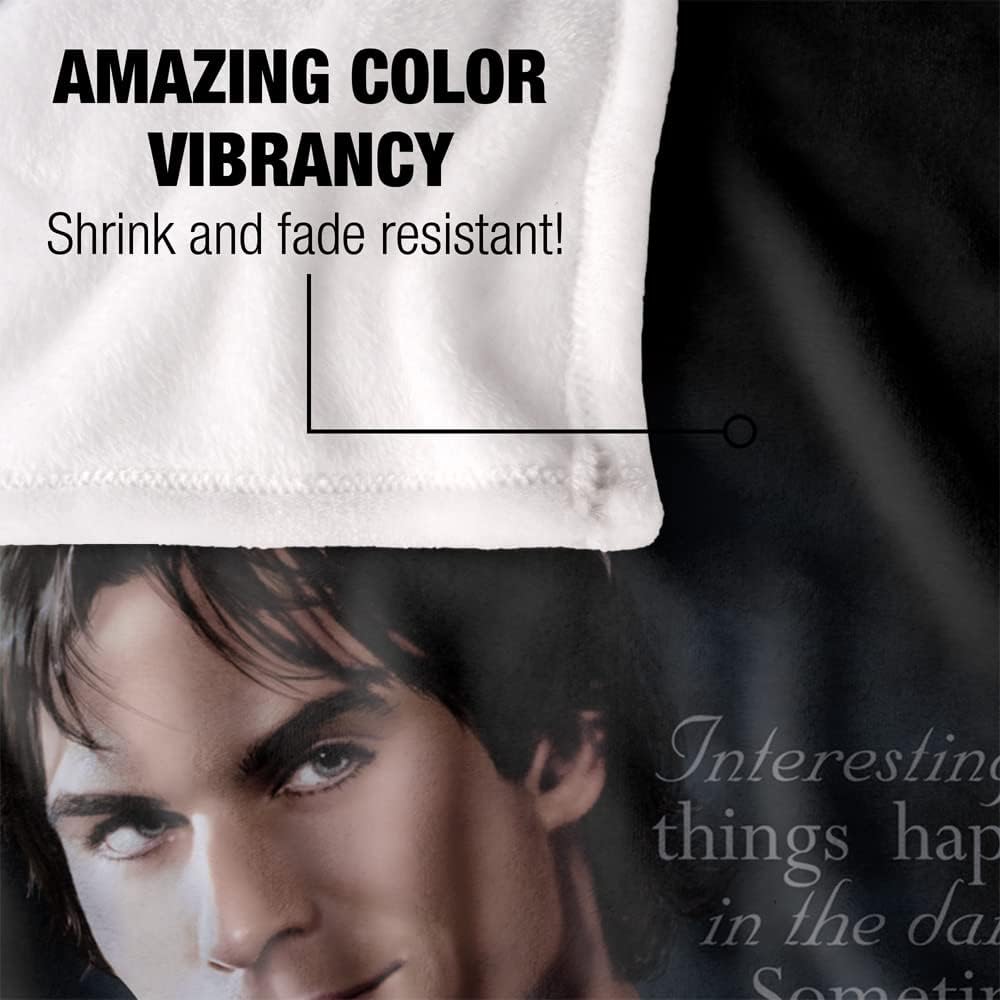 VAMPIRE DIARIES Coperta Super Morbida Modello DAMON - immagine 5