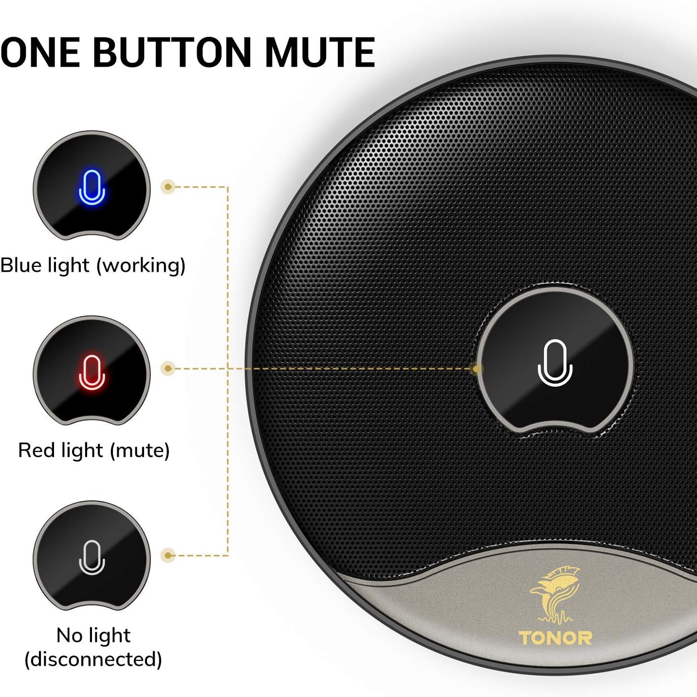 Tonor Microfono USB Omnidirezionale a Condensatore (TM20) - immagine 6