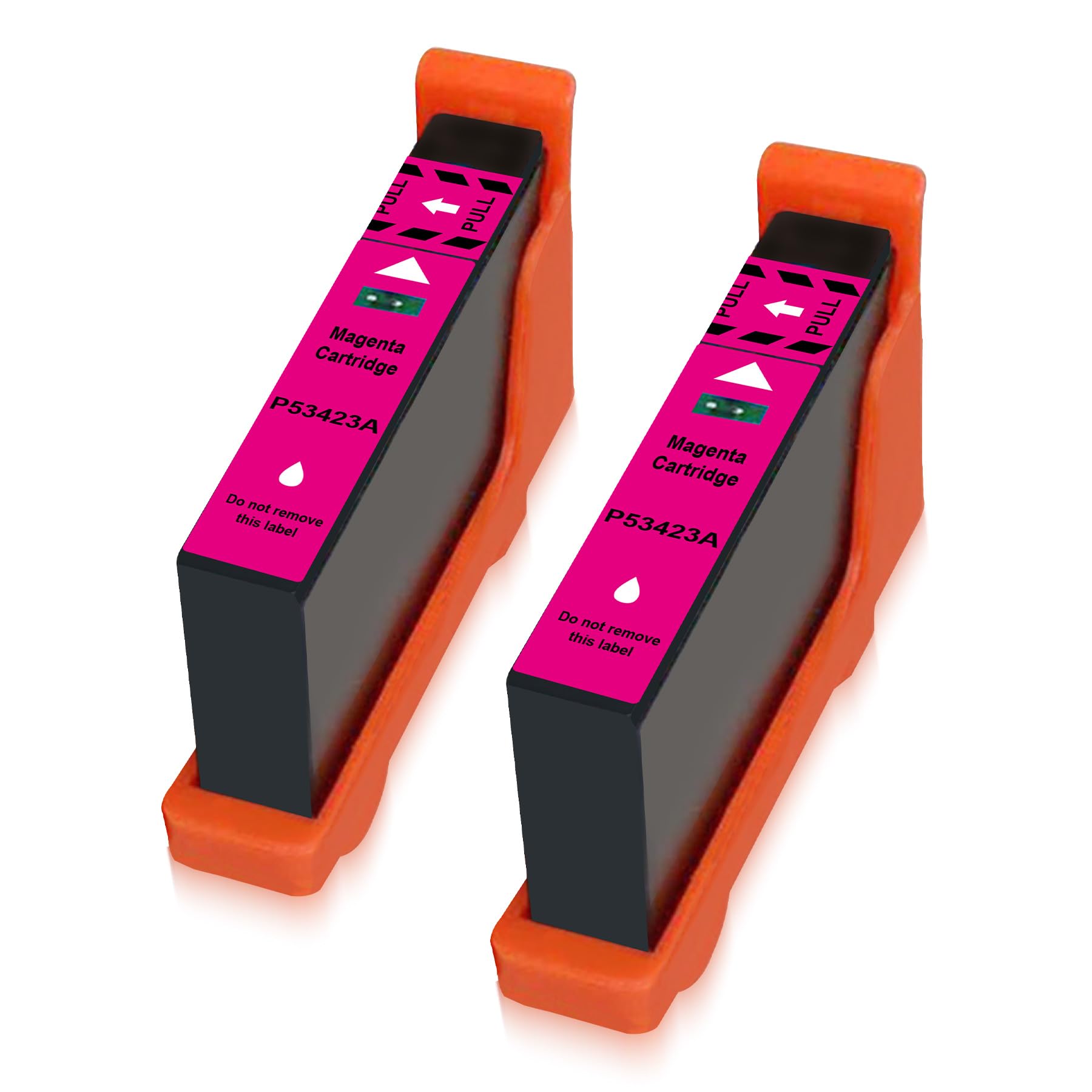 Yongairuink Compatibile Primera 53423 Cartuccia d'inchiostro Compatibile per Stampanti Primera LX900 LX 900 LX900E LX 900E (2 Magenta)