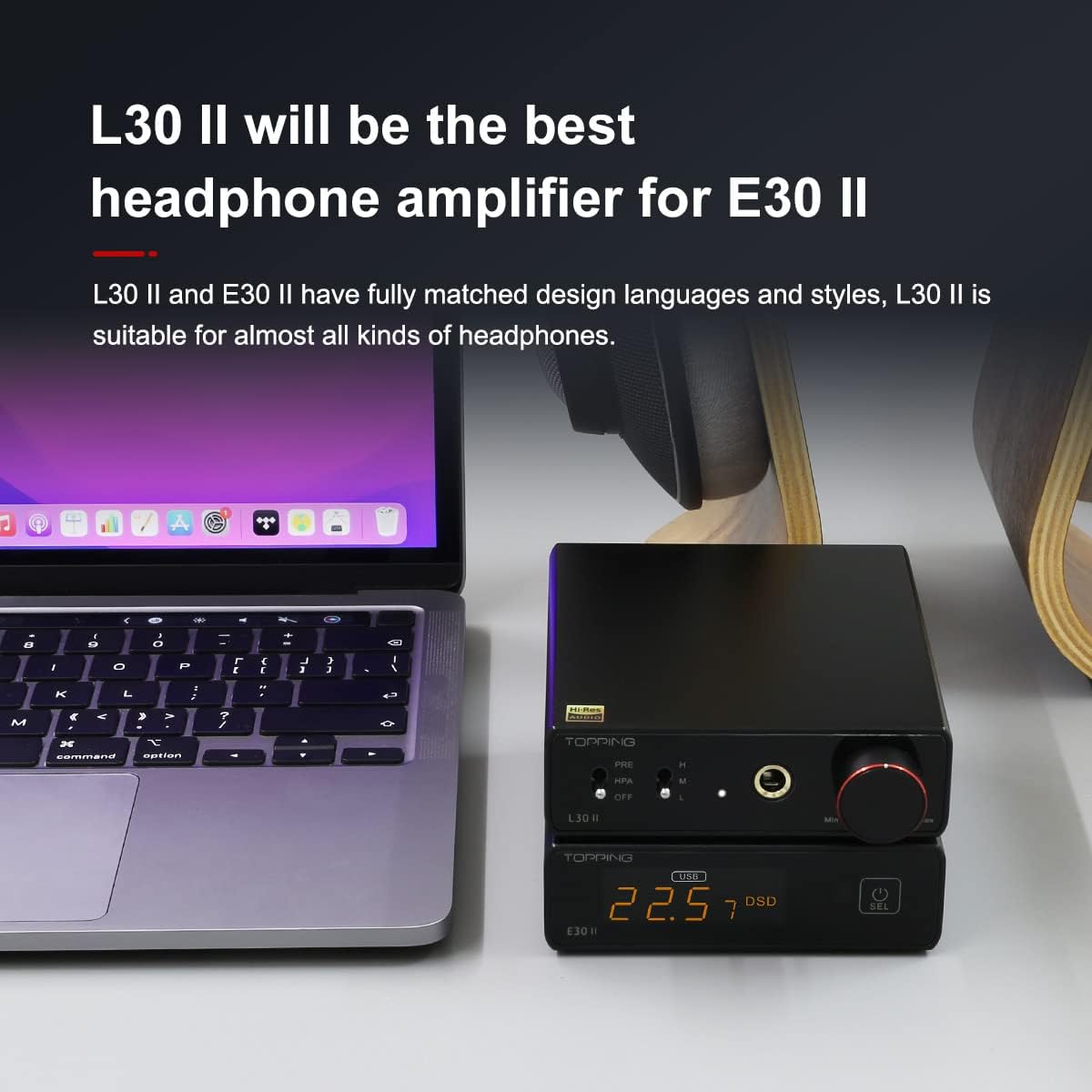 Topping E30II DAC USB Hi-Res (nero) - immagine 5
