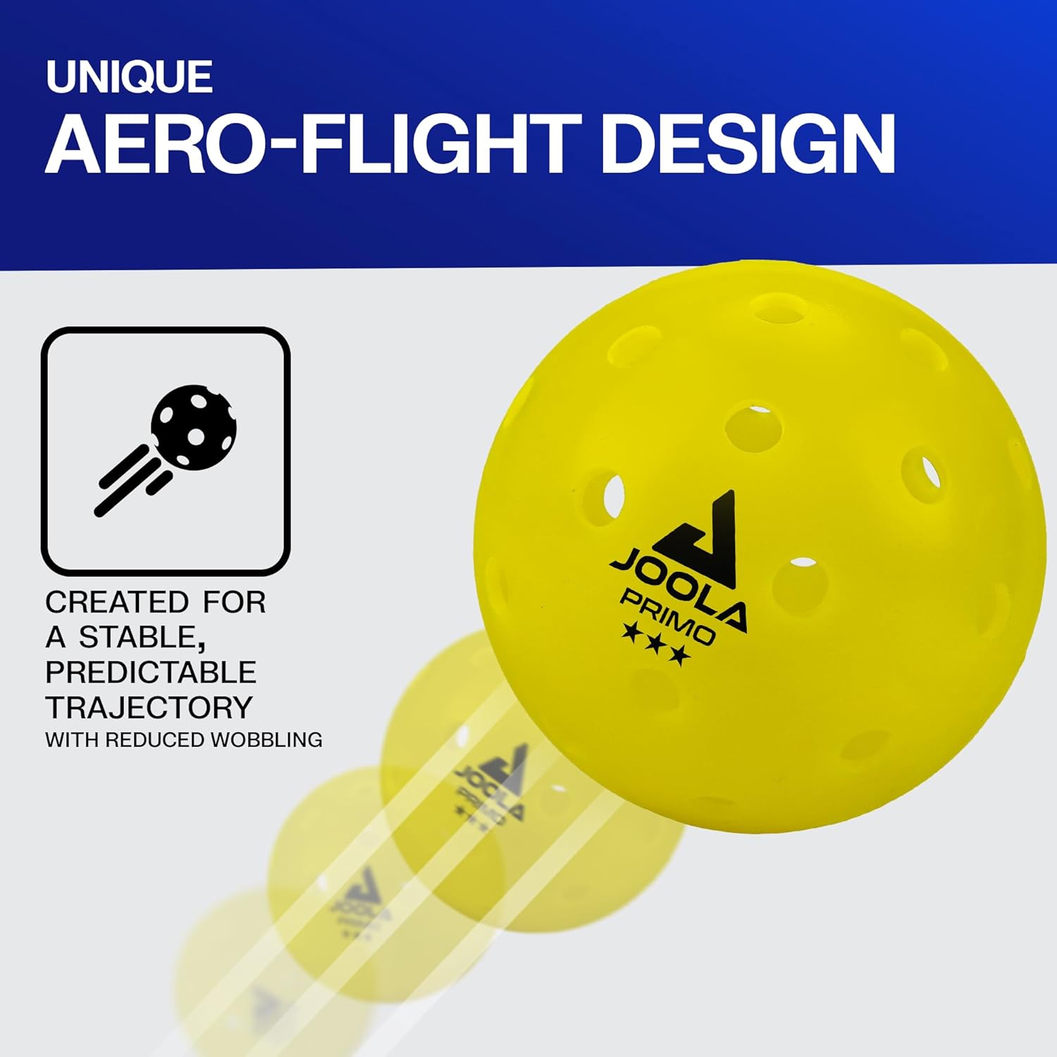 Joola Primo Balls Pickleball 3 Stelle USAPA - immagine 4