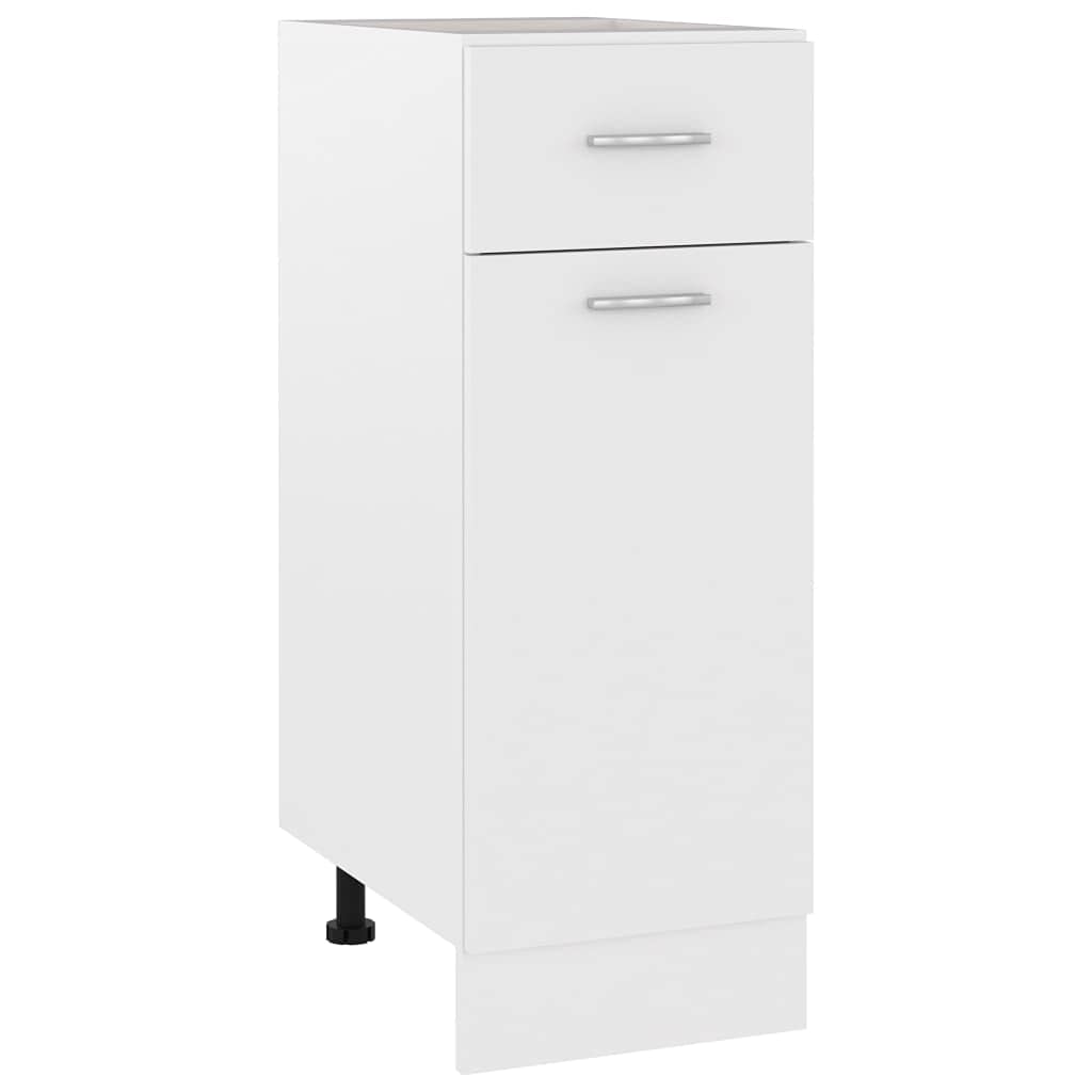 Vidaxl Mobile Sotto Cassetto 50x46x81,5 cm Bianco