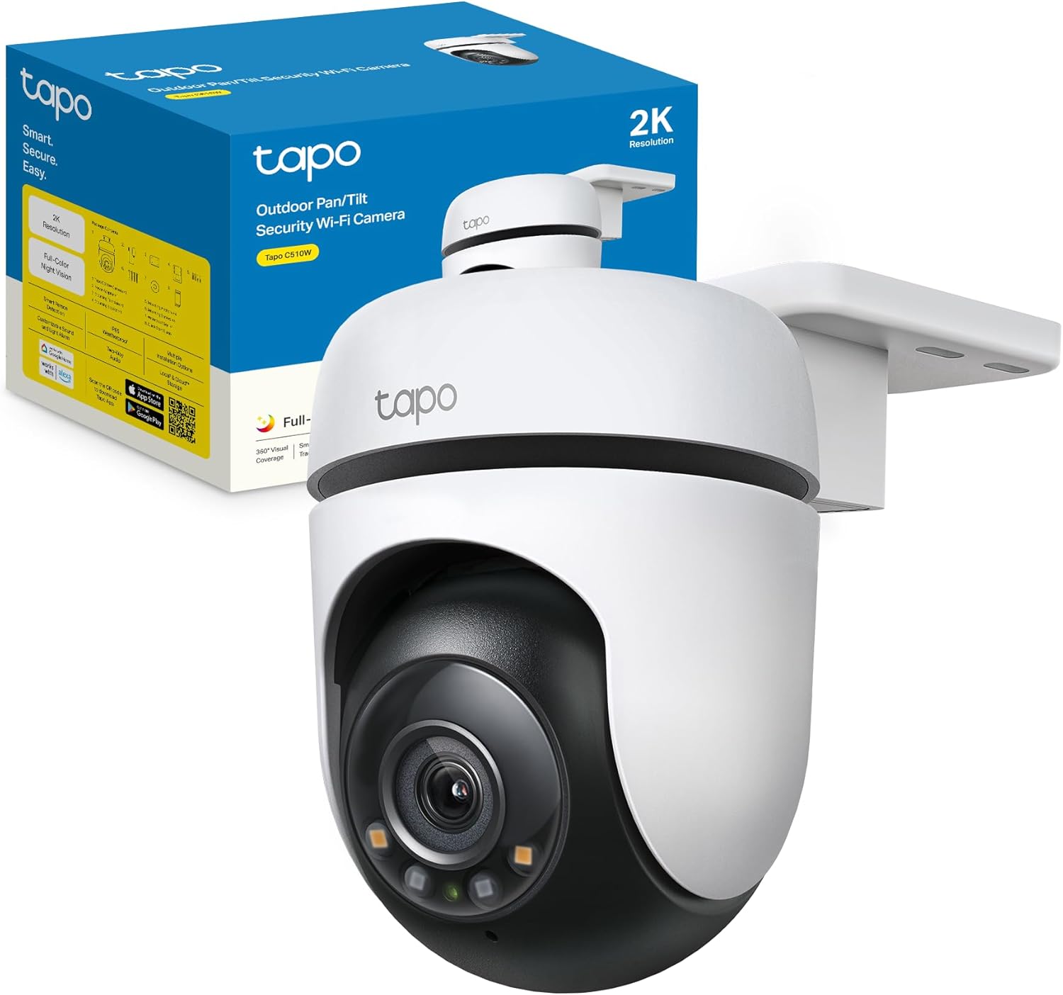Tapo C510W Telecamera WiFi Esterno 2K 3MP - immagine 1