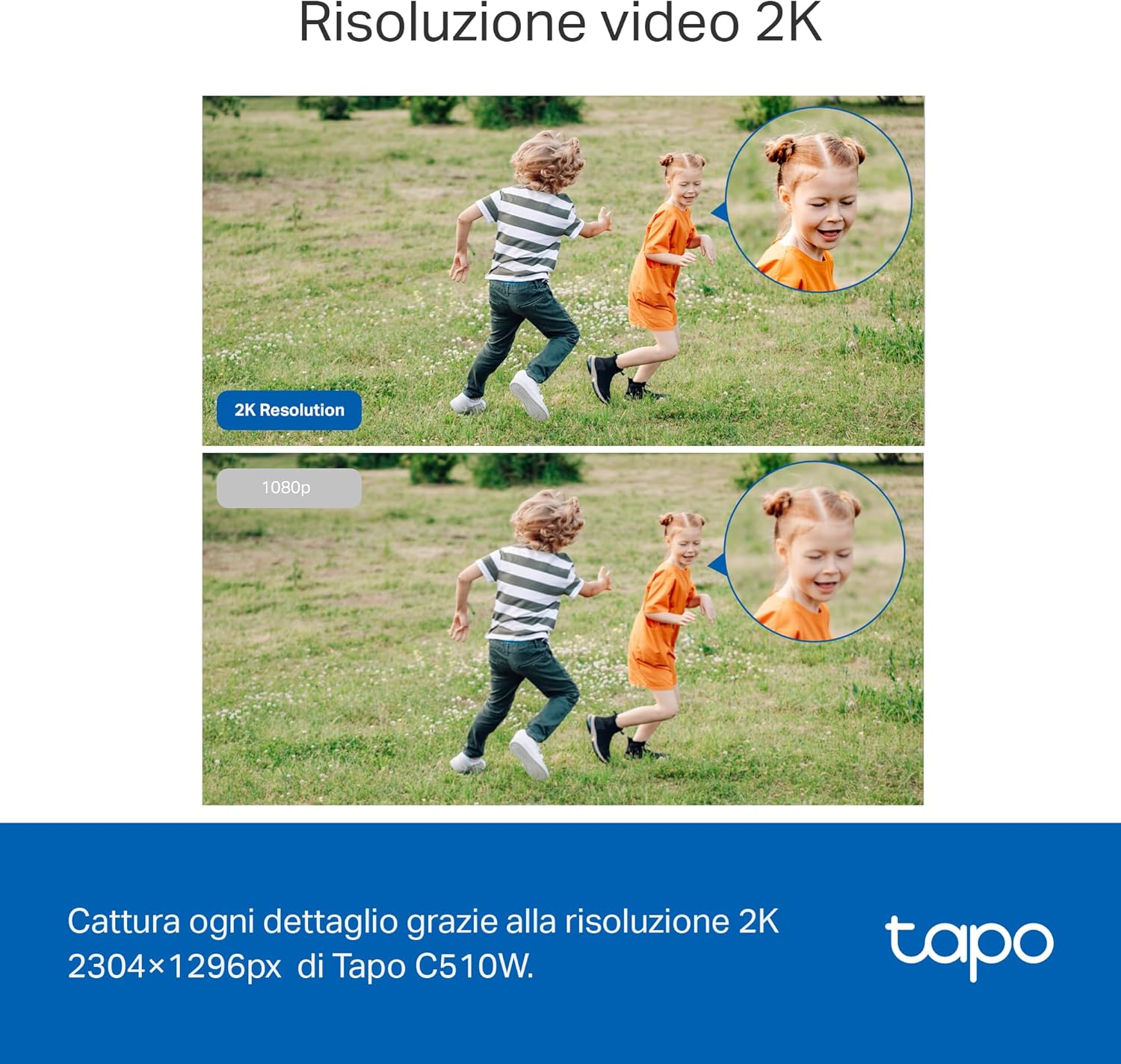 Tapo C510W Telecamera WiFi Esterno 2K 3MP - immagine 3