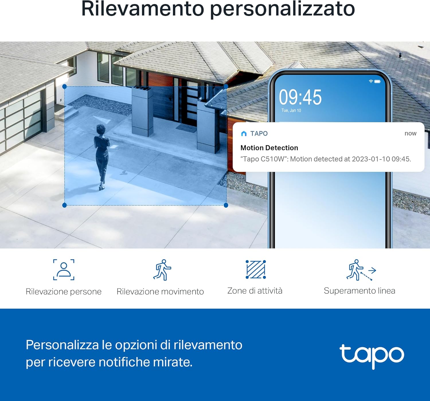 Tapo C510W Telecamera WiFi Esterno 2K 3MP - immagine 4