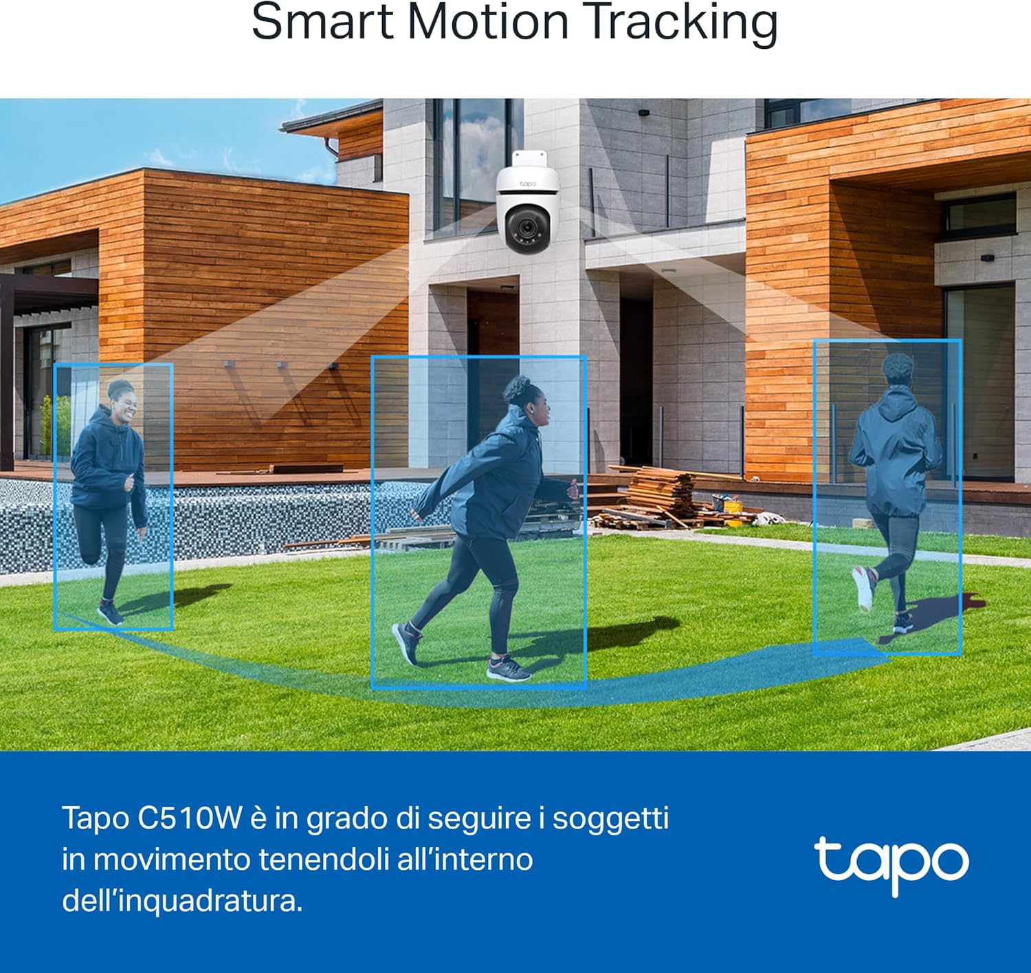 Tapo C510W Telecamera WiFi Esterno 2K 3MP - immagine 6