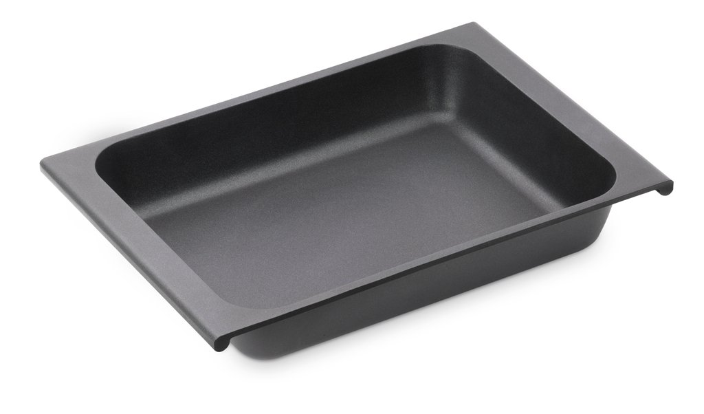 Bra Efficient – Vassoio da forno Senza tappo 41 x 29 cm nero
