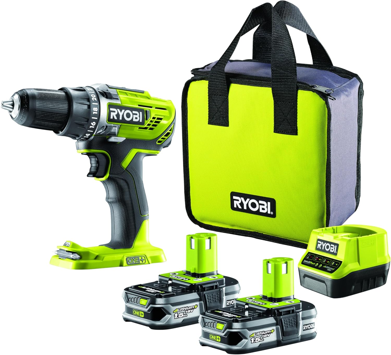 Avvitatore - 2 batterie 1,5Ah incluse