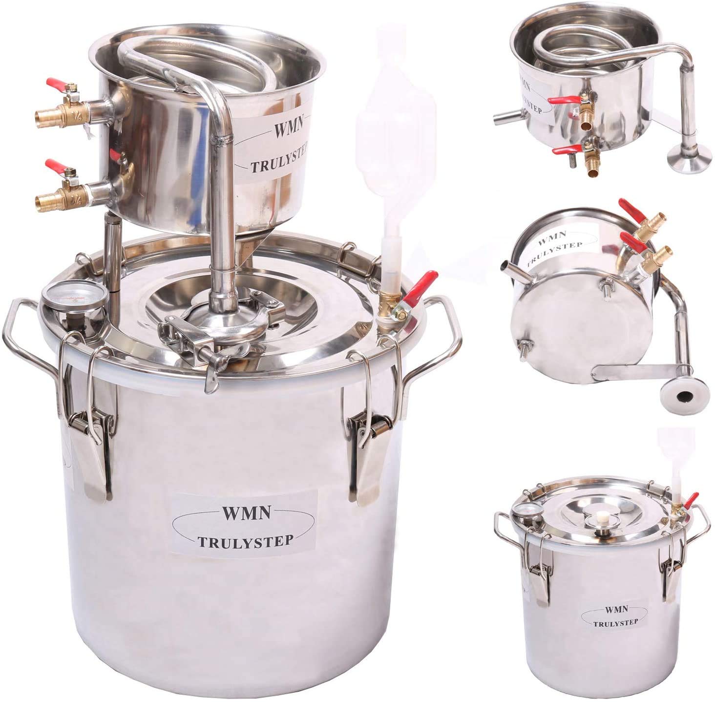 Fayelong CASA Alambicco Distillatore Acciaio Inox 30 Litri