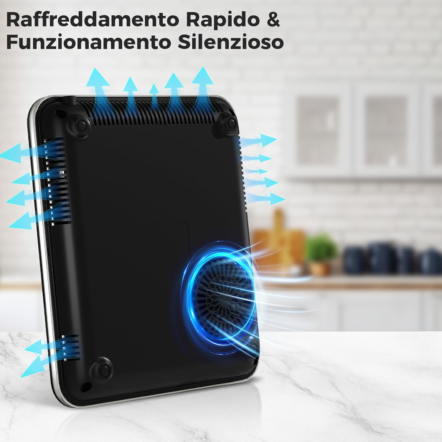 Yashe Piastra a Induzione Portatile Singola 2000W - immagine 8