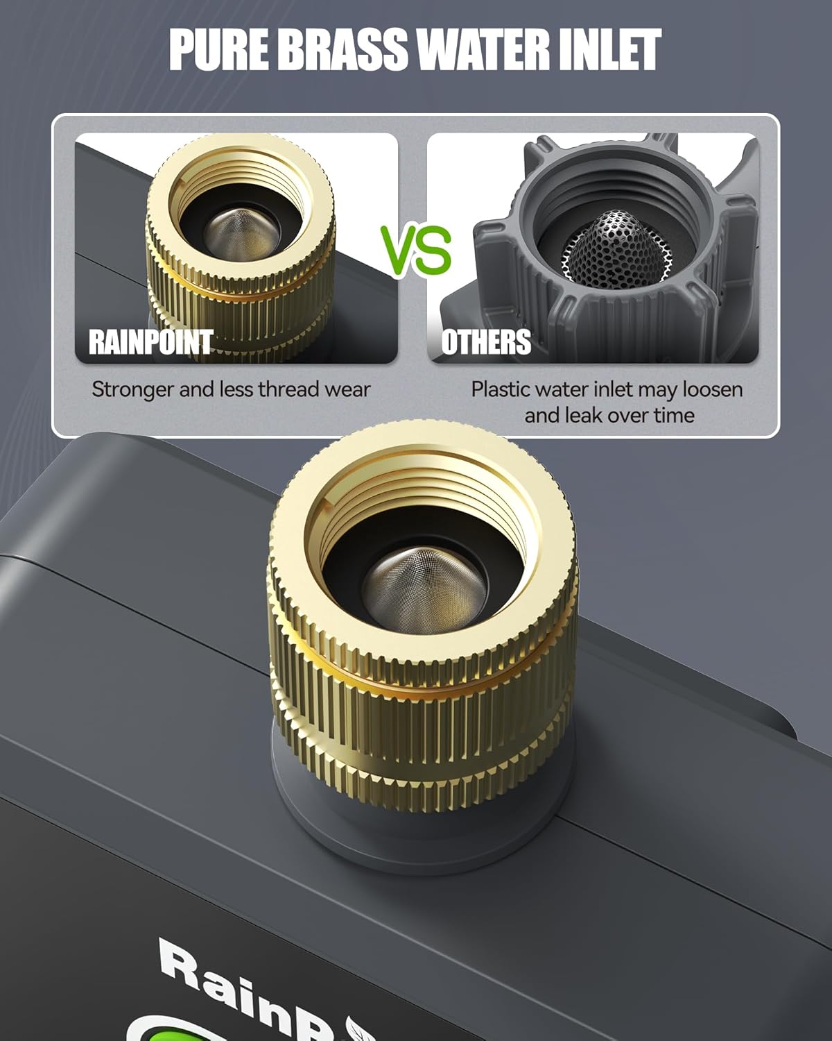 Rainpoint Timer Irrigazione Bluetooth 2 Uscite - immagine 3