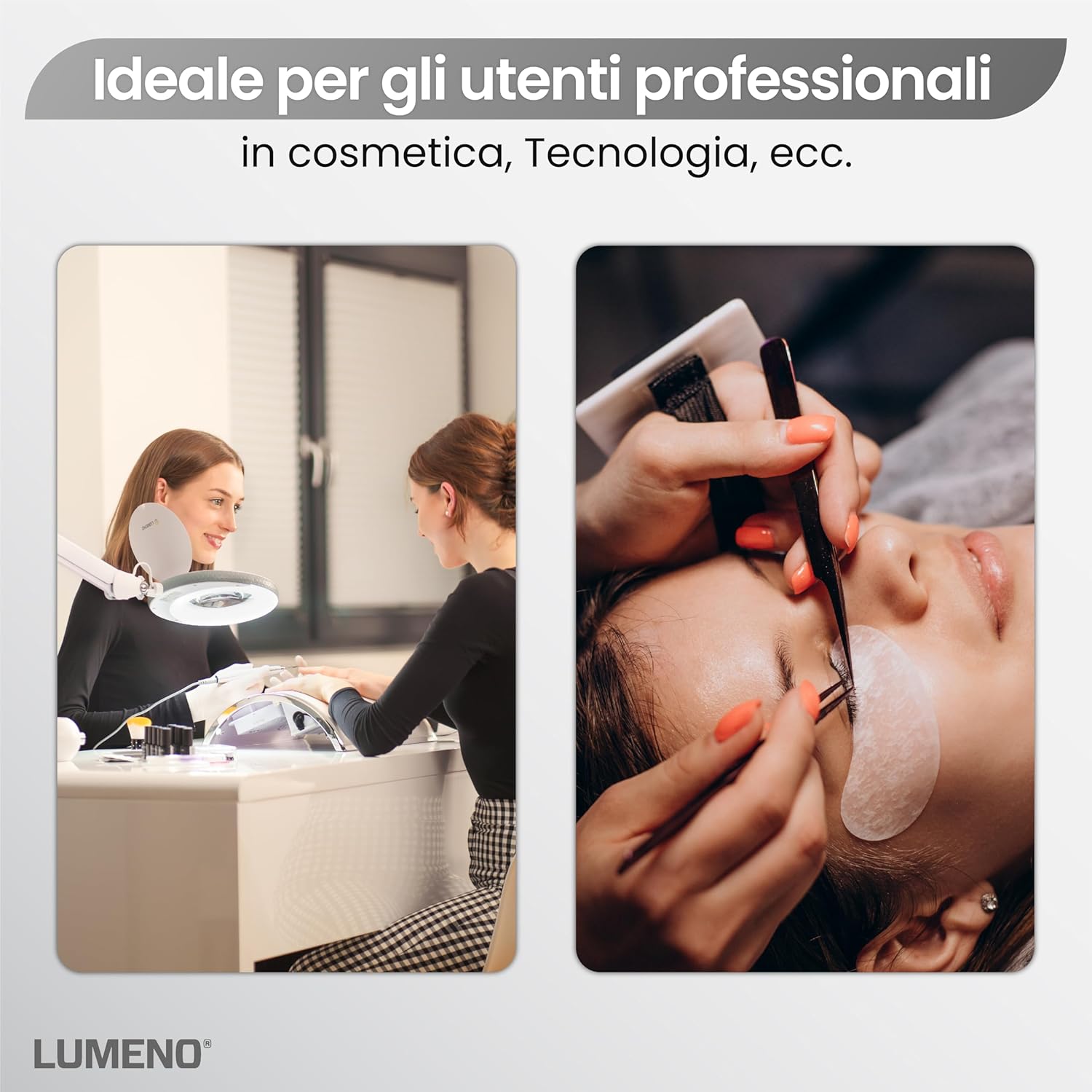 Lumeno Lampada d'Ingrandimento 7218GR 8 Diottrie - immagine 6