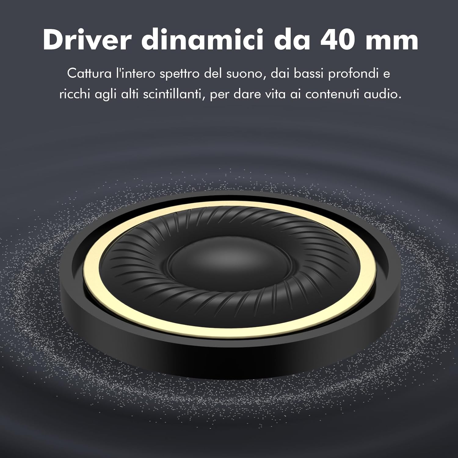 Srhythm NC45 Cuffie Wireless ANC 40 Ore - immagine 5