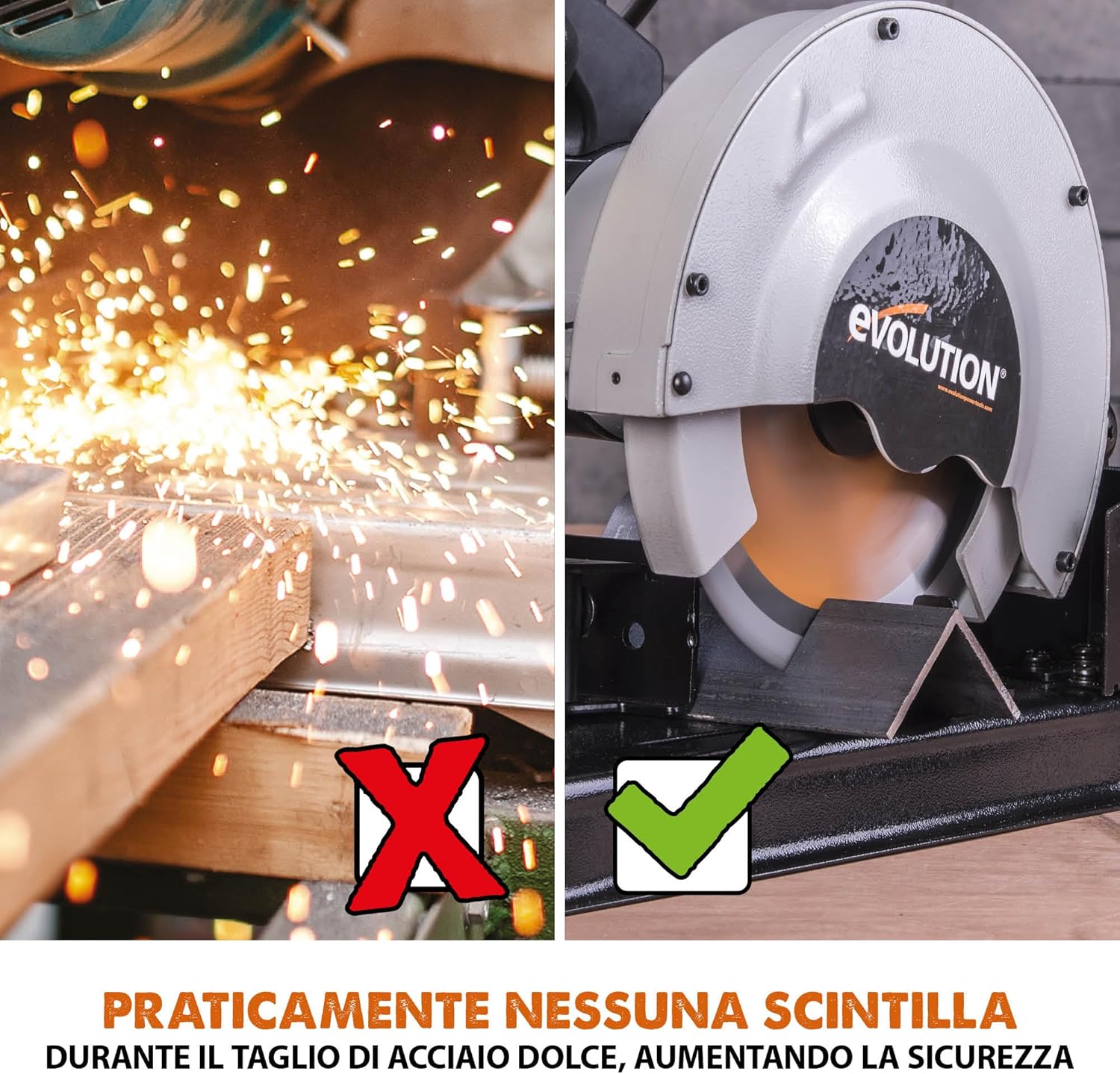 Evolution Power Tools Rage 4 - Troncatrice Multi-materiale - immagine 11