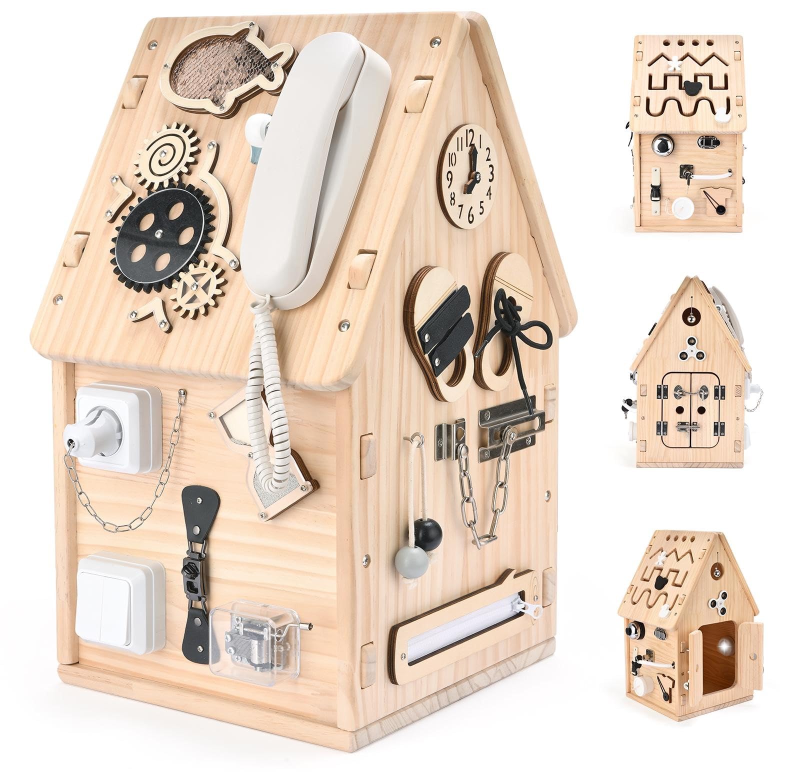 Potatomato Casa Busy Montessori in Legno