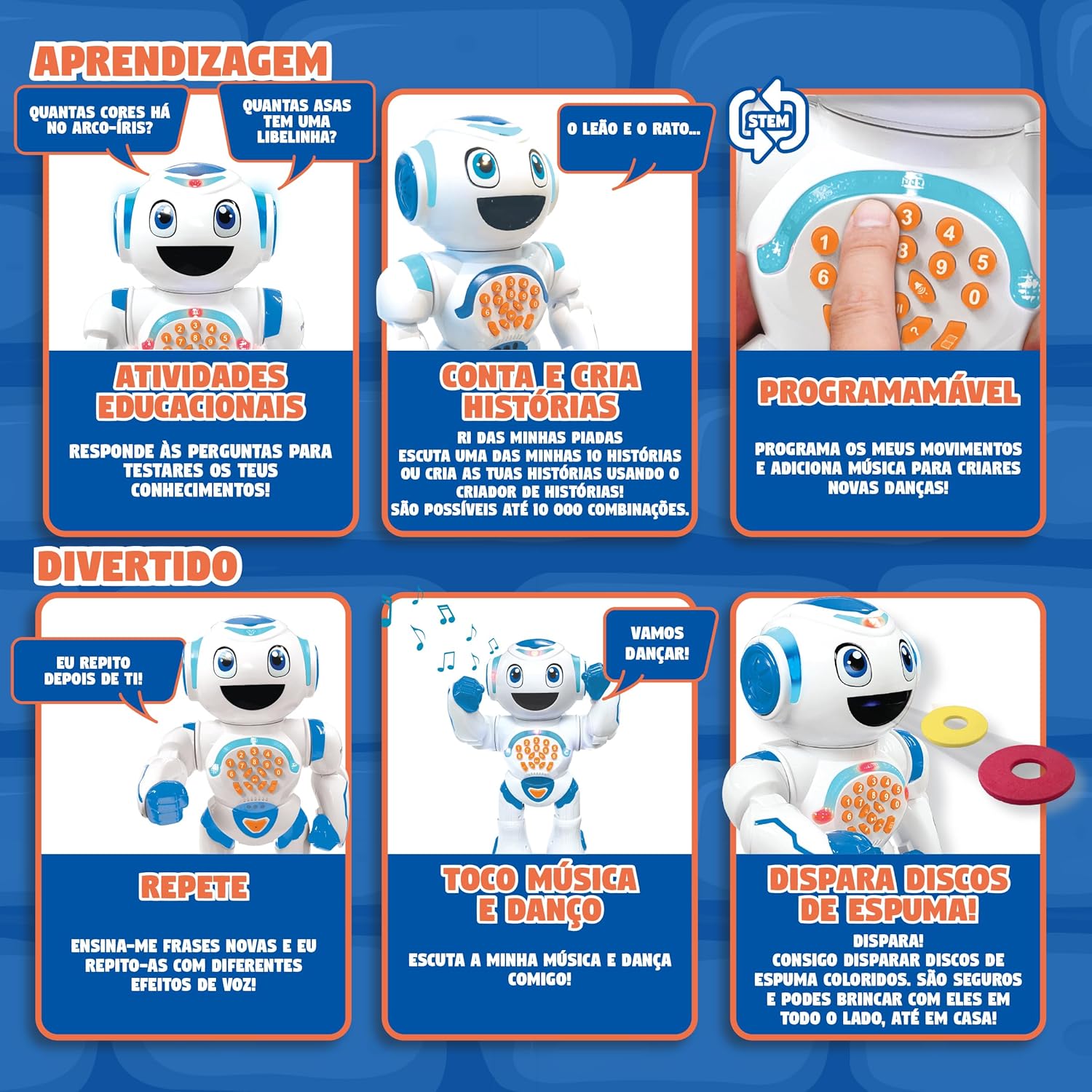 Lexibook Powerman Star-Robô - Robot Telecomandato - immagine 3