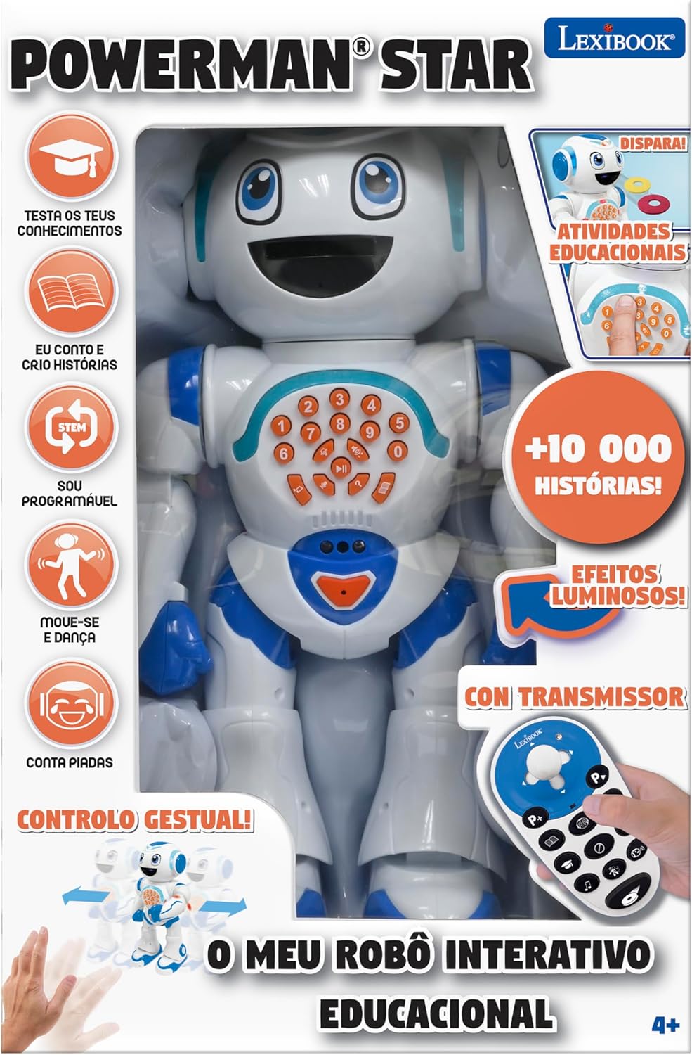 Lexibook Powerman Star-Robô - Robot Telecomandato - immagine 6