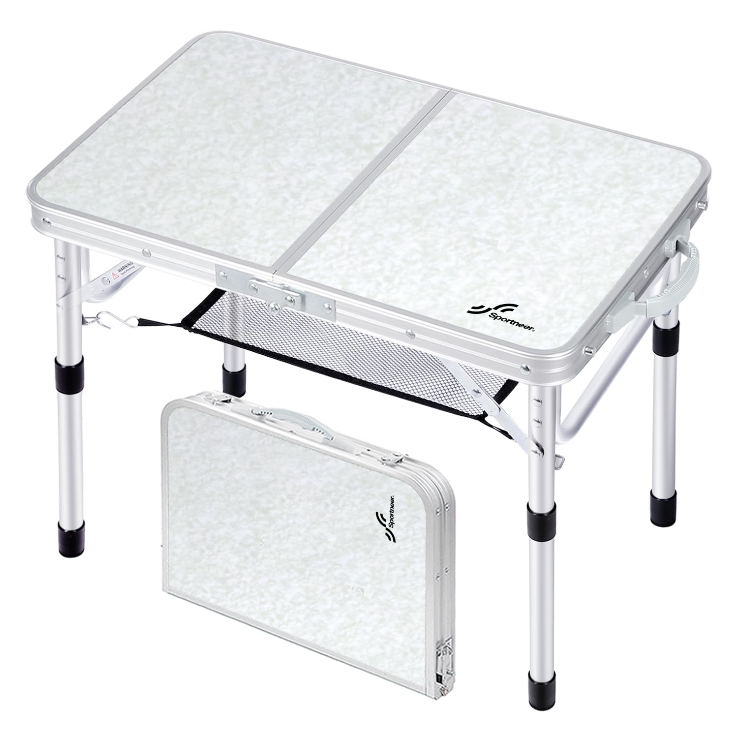 Sportneer 01, Alluminio, Bianco, 6040cm(2 Höhe)