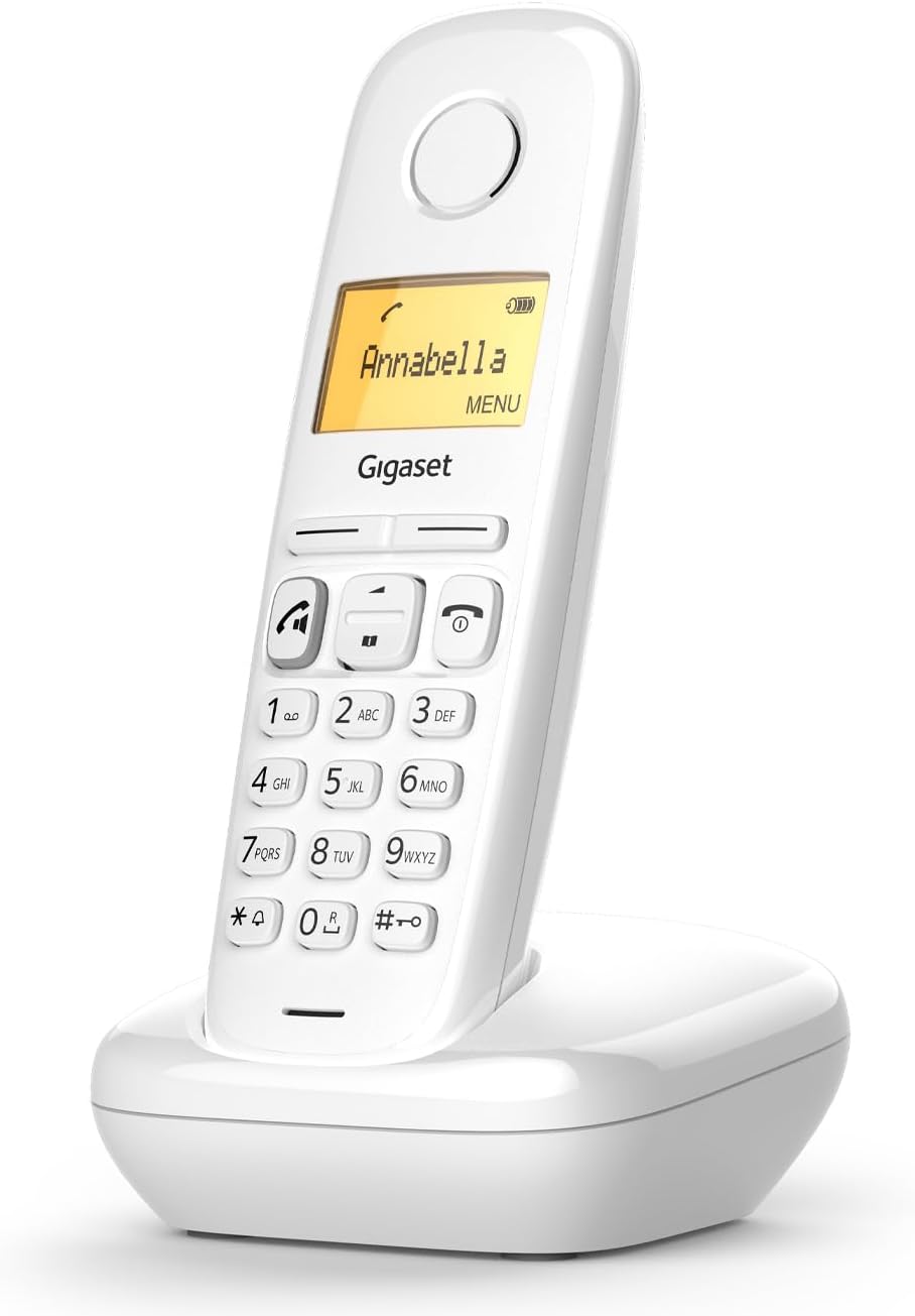Gigaset A270 - Telefono Cordless con Vivavoce, Bianco - immagine 1