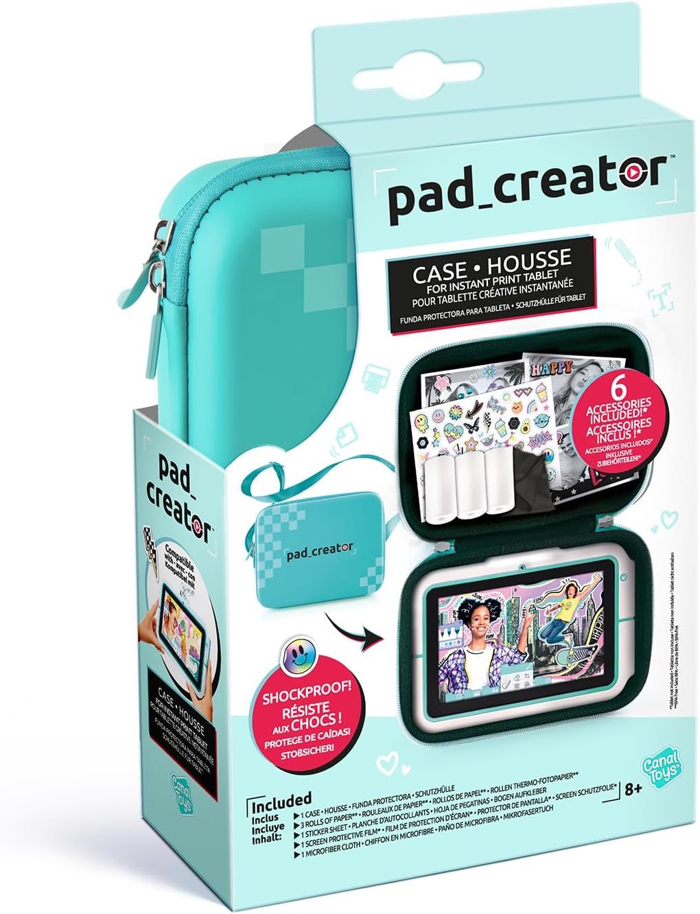 Pad Creator Custodia per Tablet con Stampa Istantanea - immagine 3