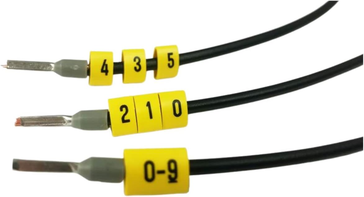 OznaczTo - Etichette per Cavi con Clip, 1460 pezzi - immagine 3