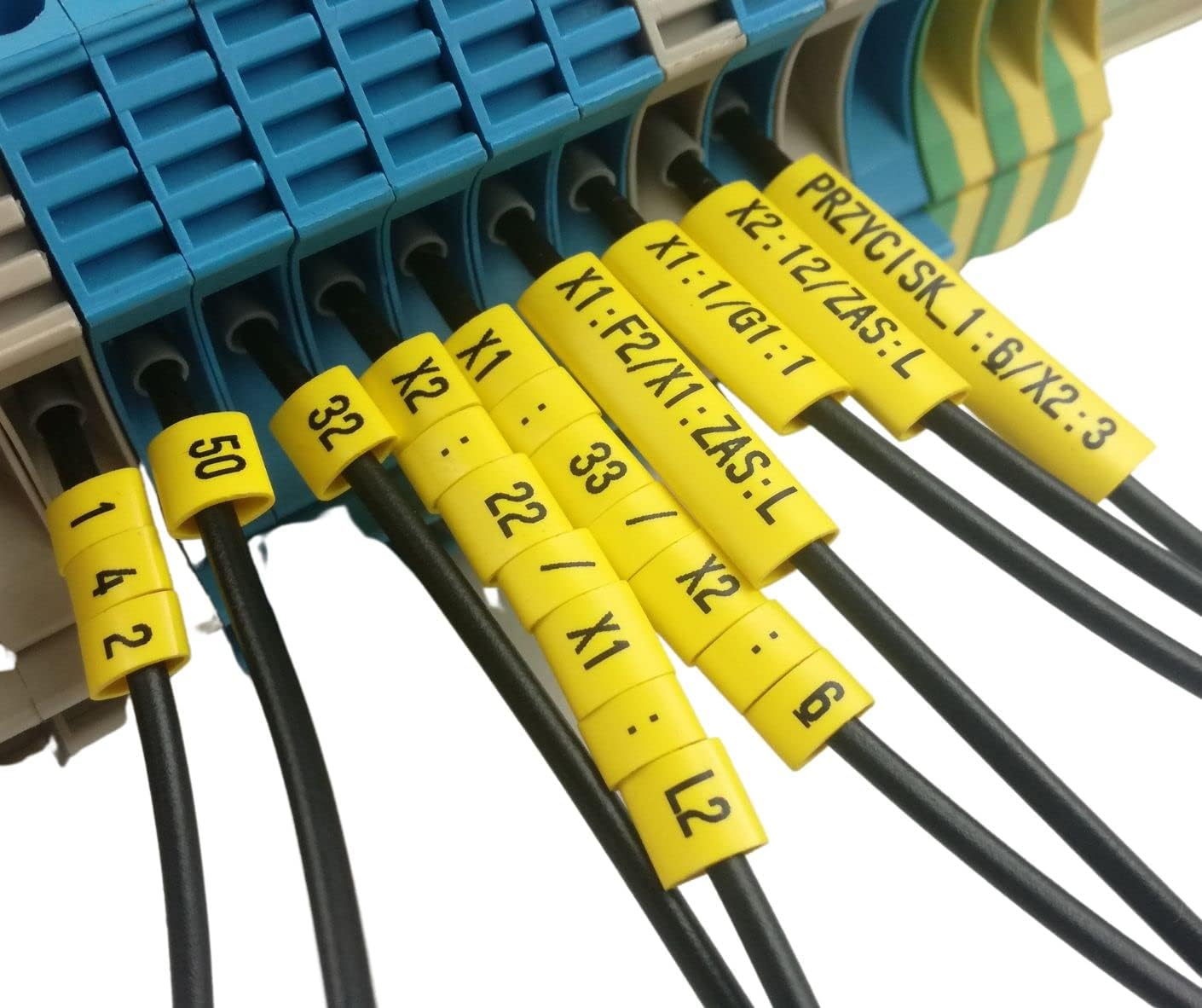 OznaczTo - Etichette per Cavi con Clip, 1460 pezzi - immagine 4