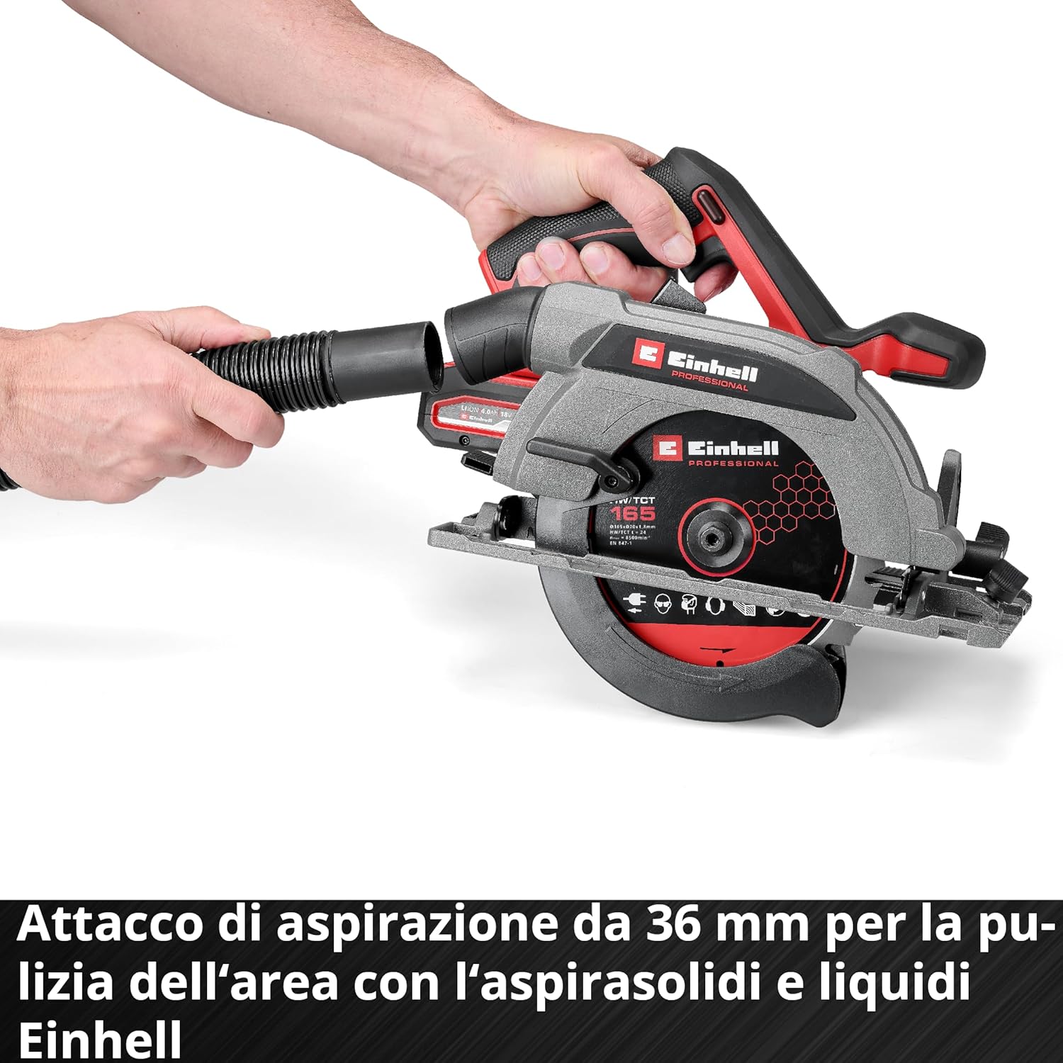 Einhell TP-CS 18/165 Li BL - Sega Circolare a Batteria - immagine 9