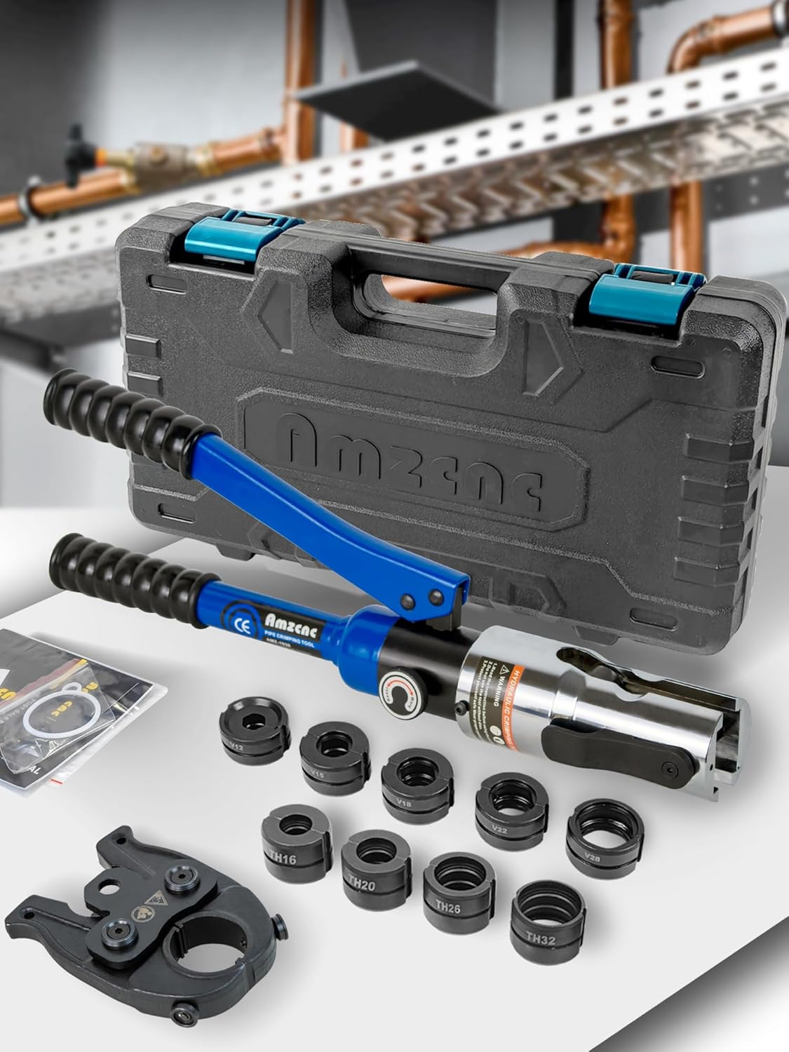 Amzcnc Pinza a Pressa Professionale V e TH - immagine 1