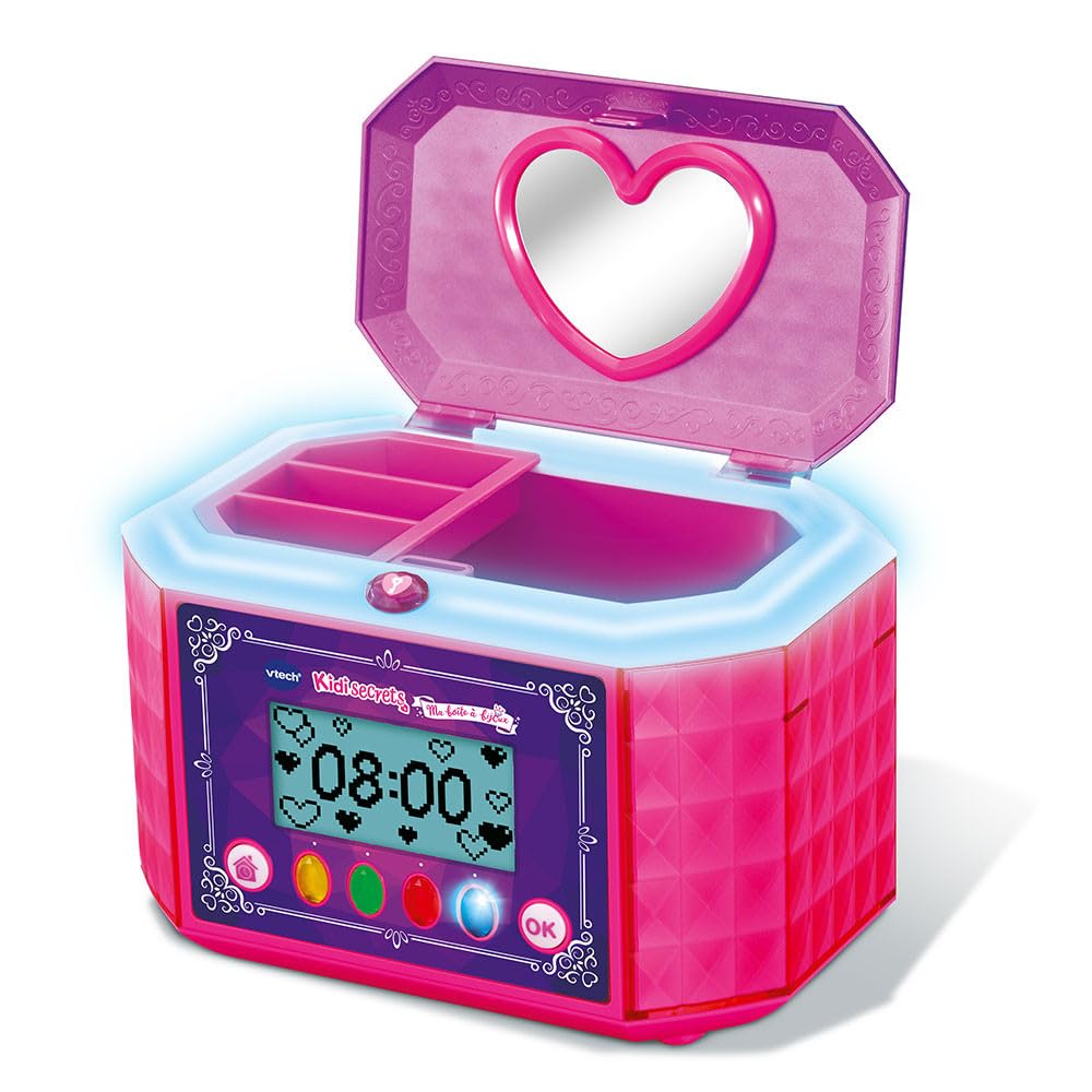 Vtech KidiSecrets My Box Portagioie Rosa 8 in 1