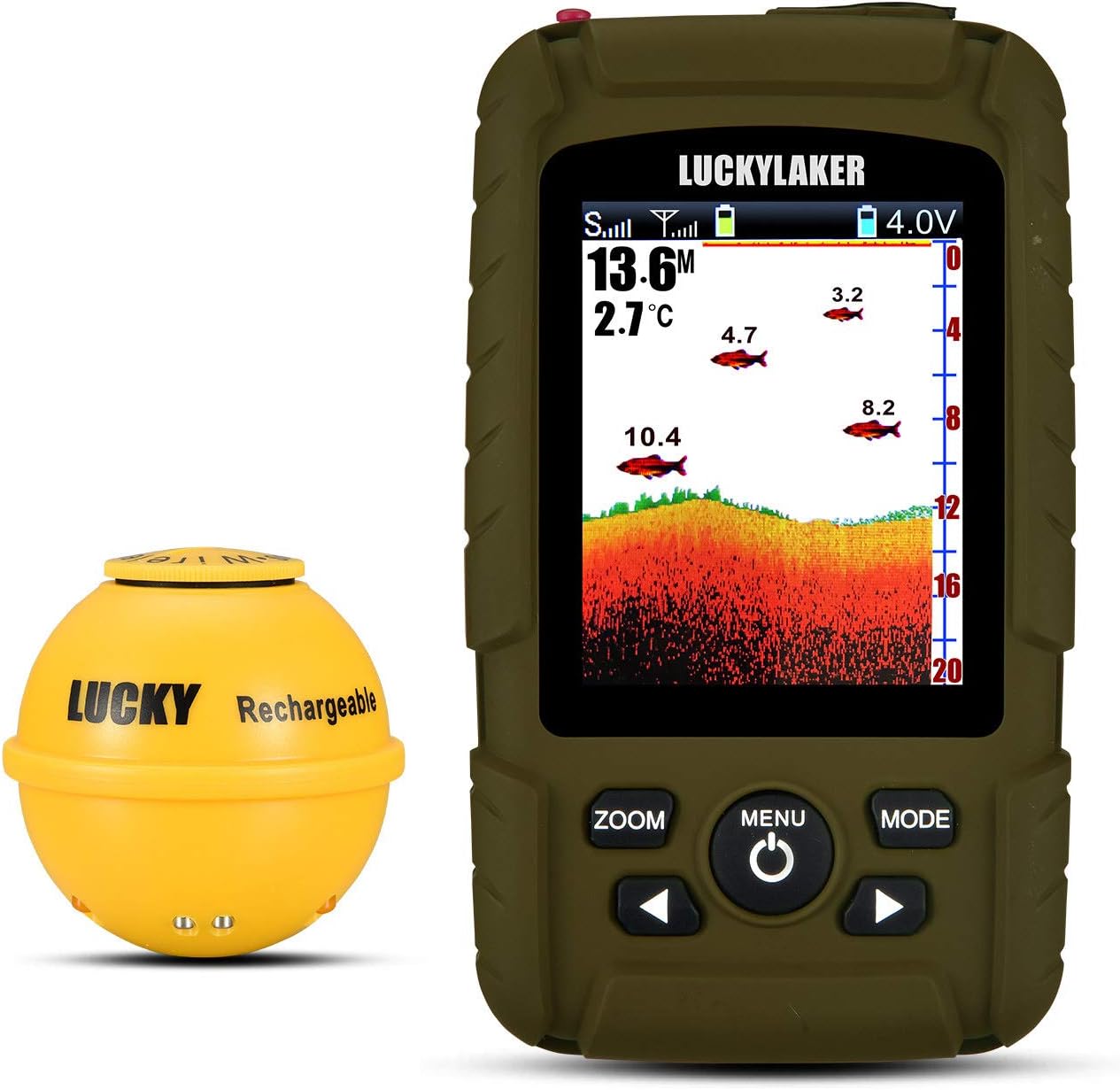 Lucky Fishfinder Ecoscandaglio Portatile Impermeabile - immagine 1